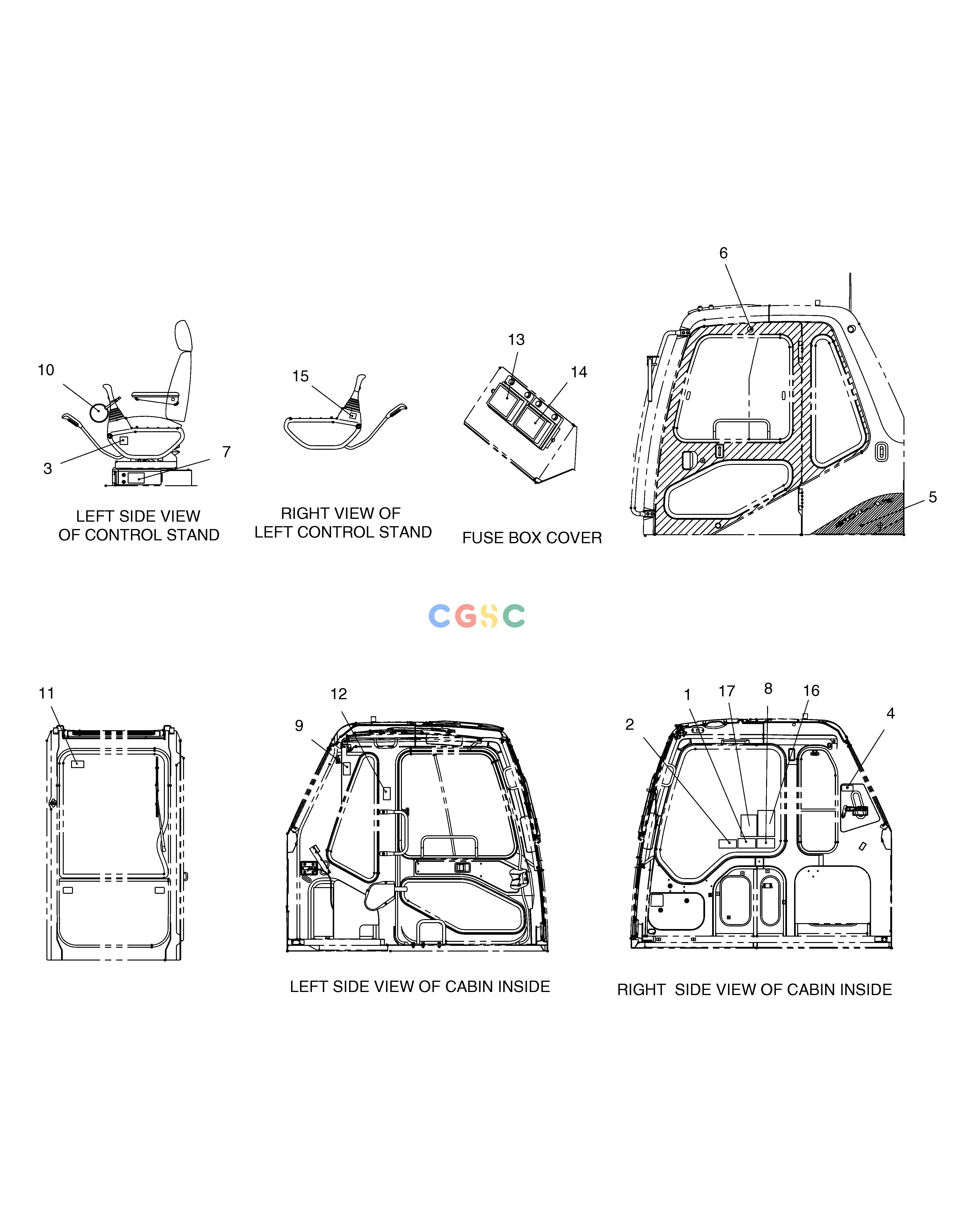 斗山零件查询CABIN NAME PLATE-ENGLISH SOLAR 140LC-V Doosan parts catalog online