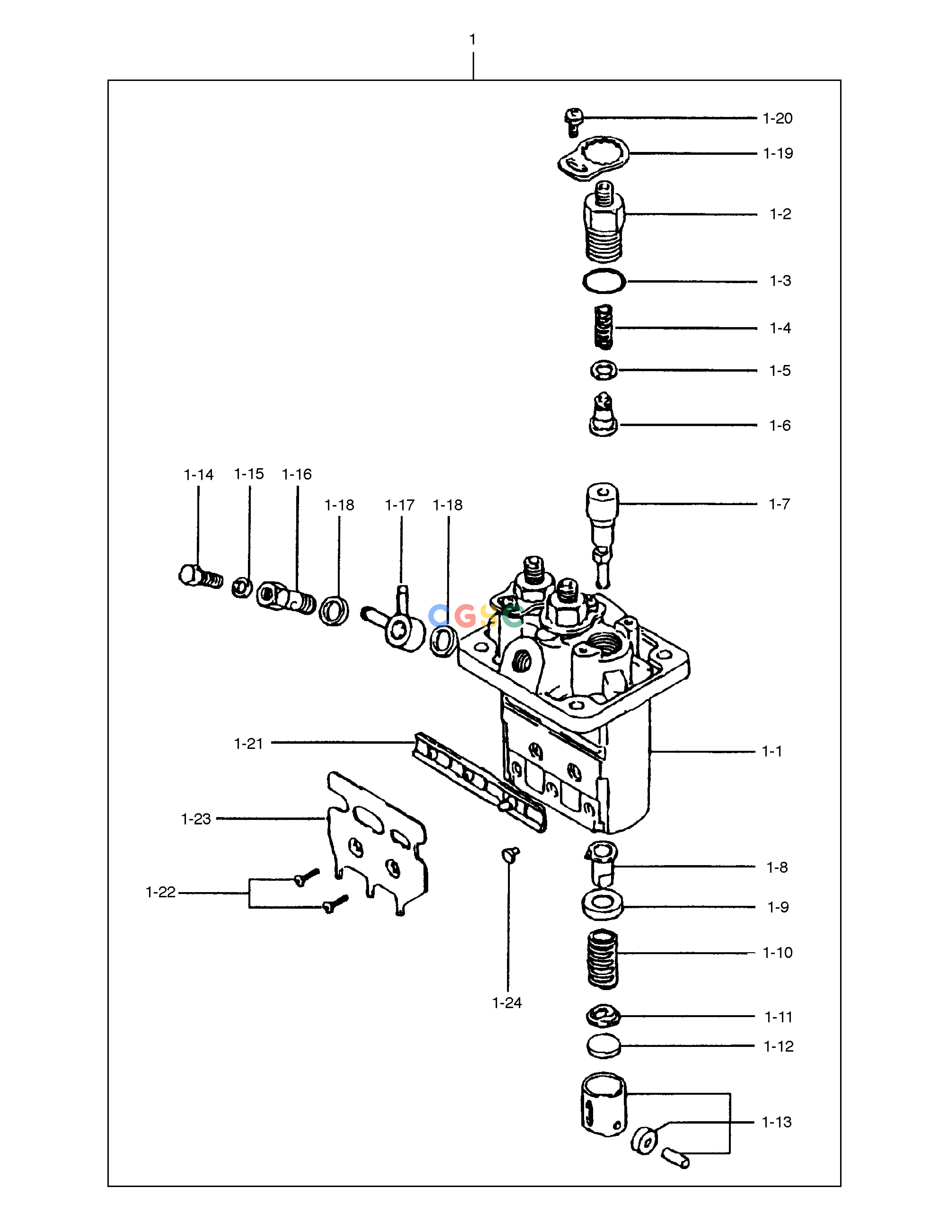 斗山零件查询FUEL INJECTION PUMP SOLAR 015PLUS / S018-VT Doosan parts catalog online