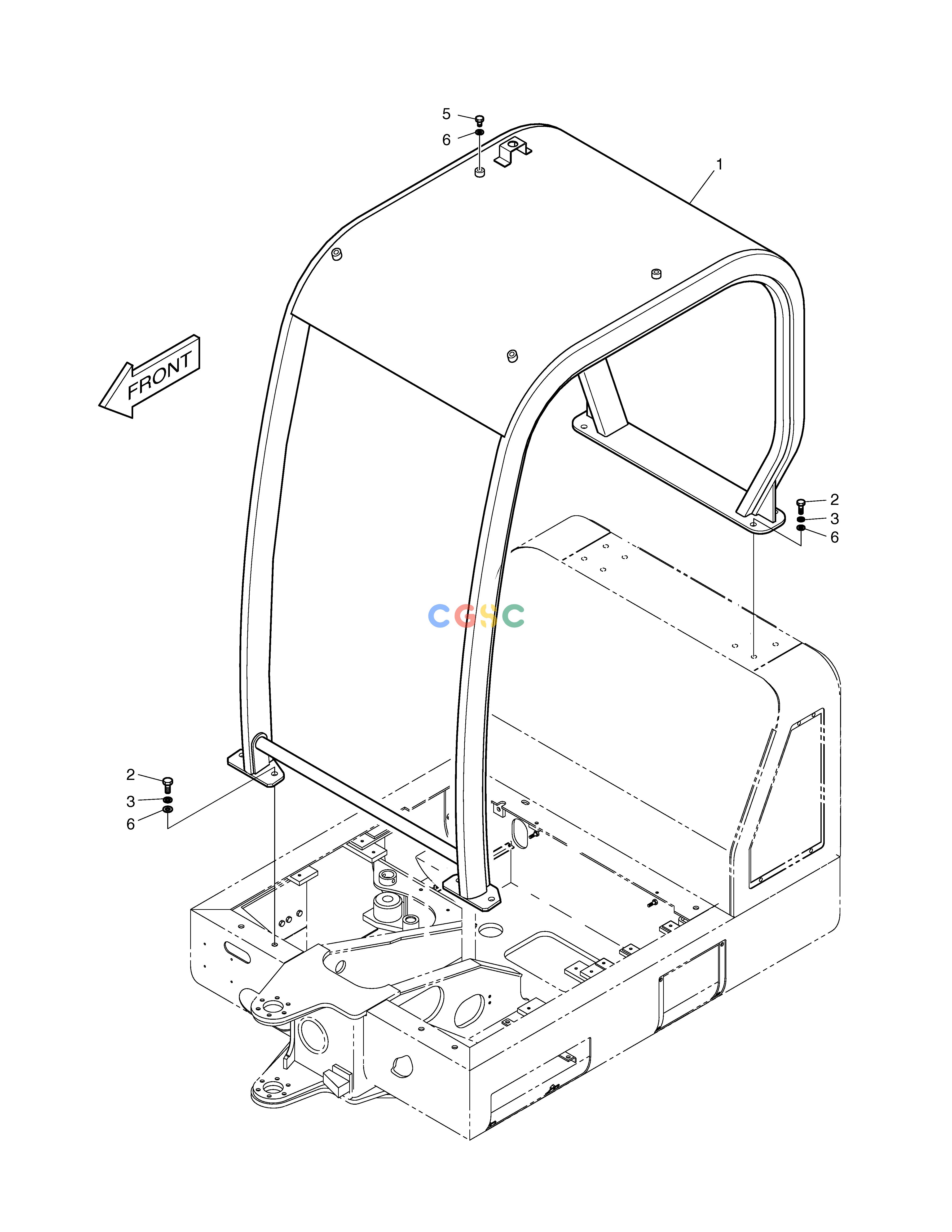 斗山零件查询CANOPY SOLAR 015PLUS / S018-VT Doosan parts catalog online