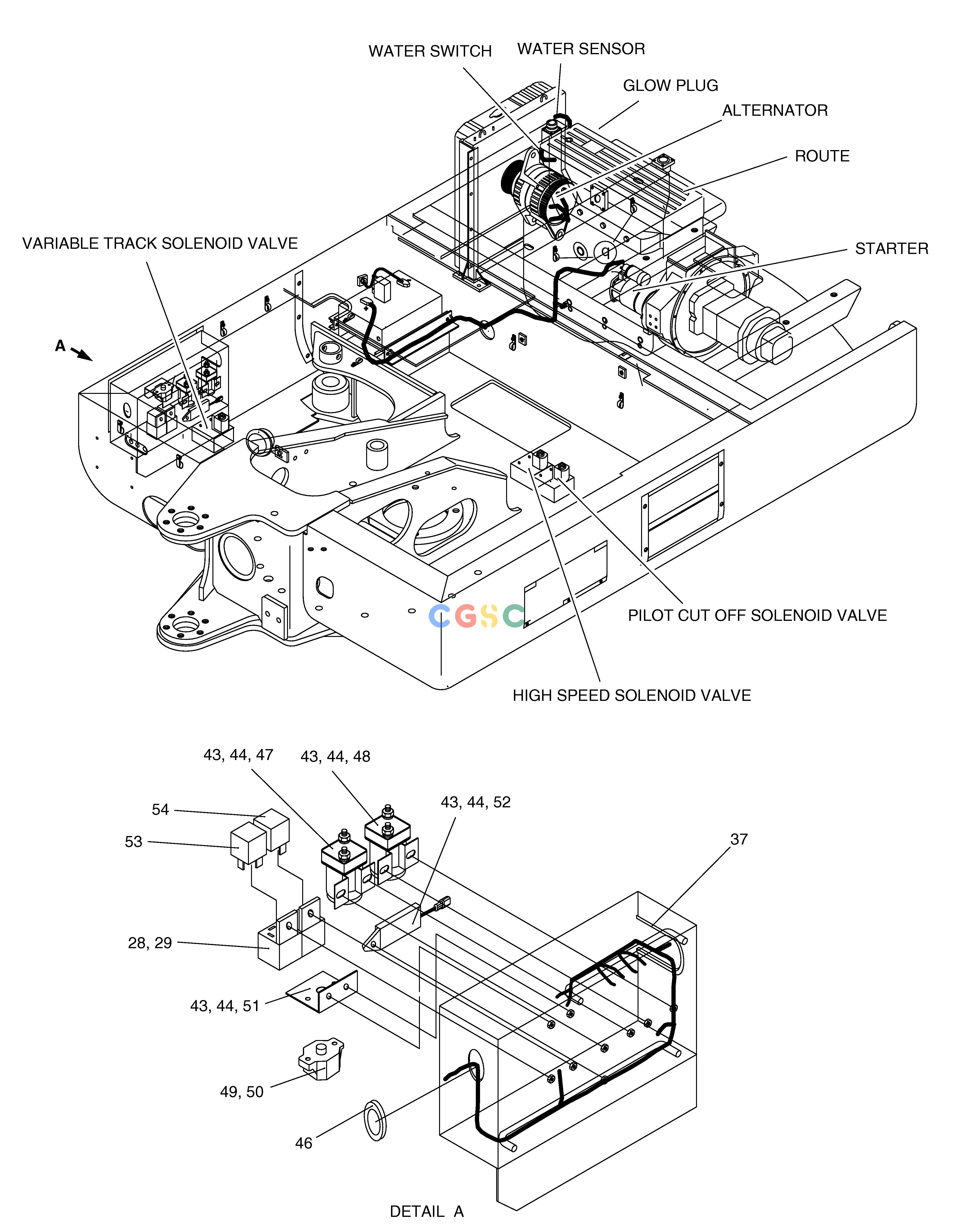斗山零件查询ELECTRIC PARTS(3) - ELECTRIC BOX SOLAR 015PLUS / S018-VT Doosan parts catalog online