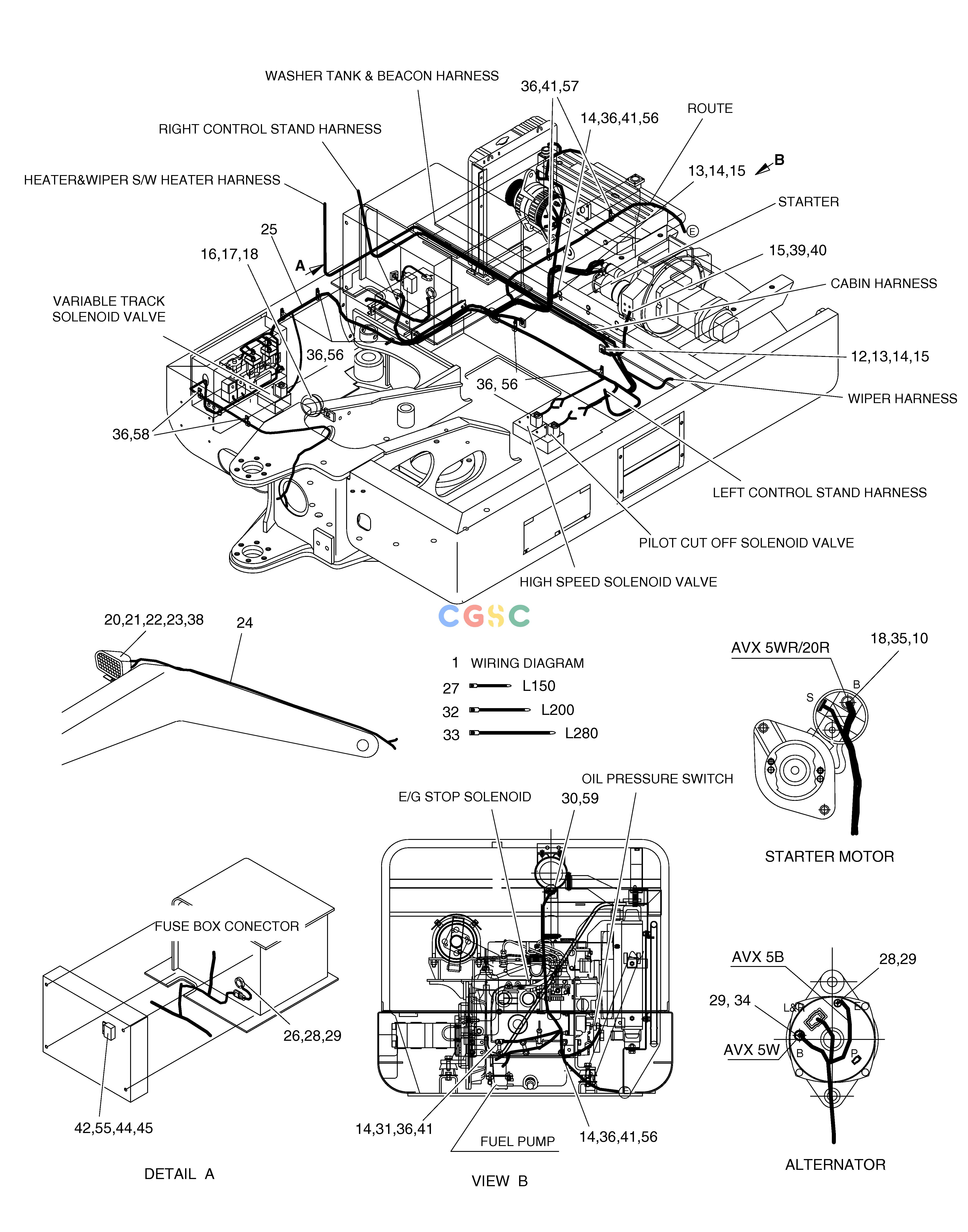 斗山零件查询ELECTRIC PARTS(4) - THE OTHERS SOLAR 015PLUS / S018-VT Doosan parts catalog online