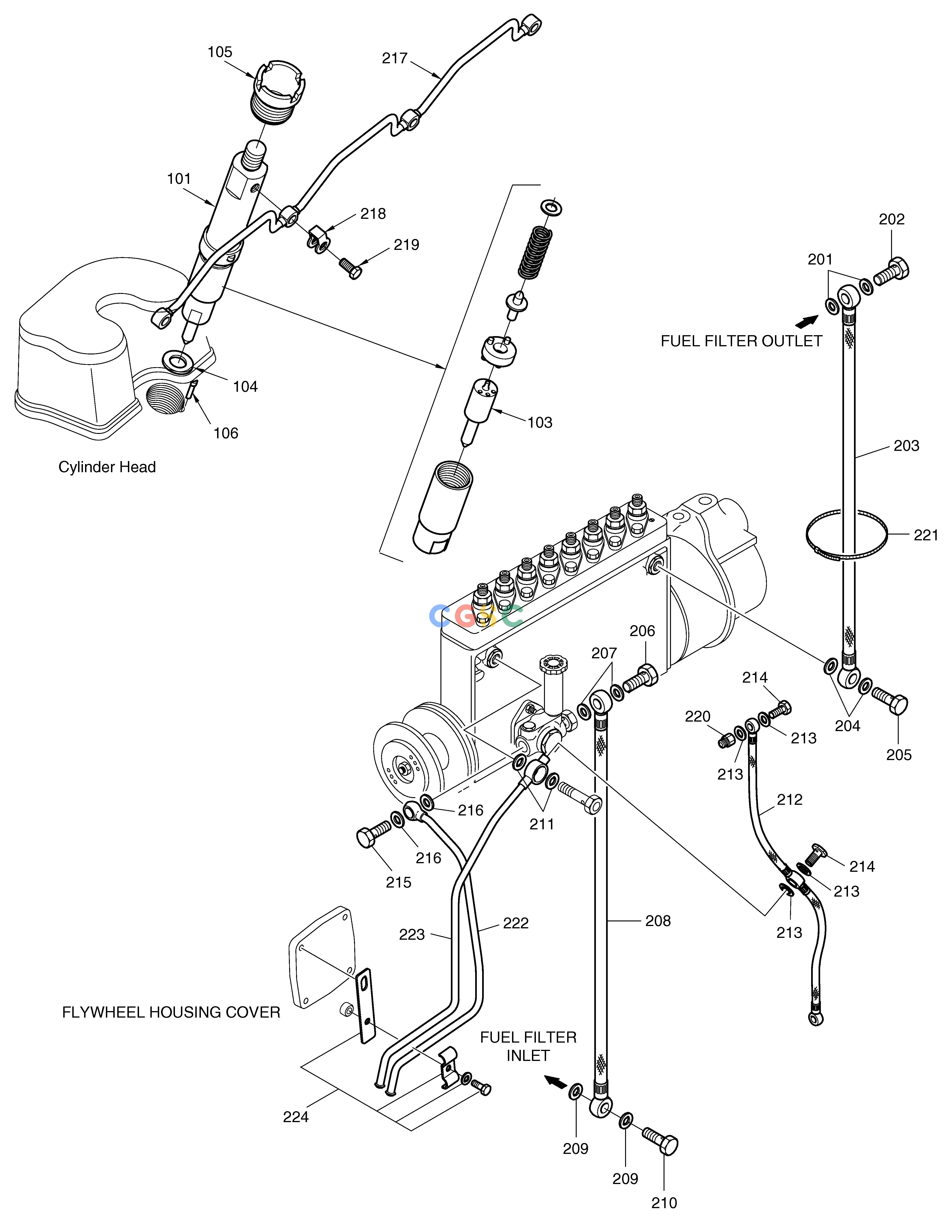 斗山零件查询FUEL PIPING SOLAR 450LC-V Doosan parts catalog online