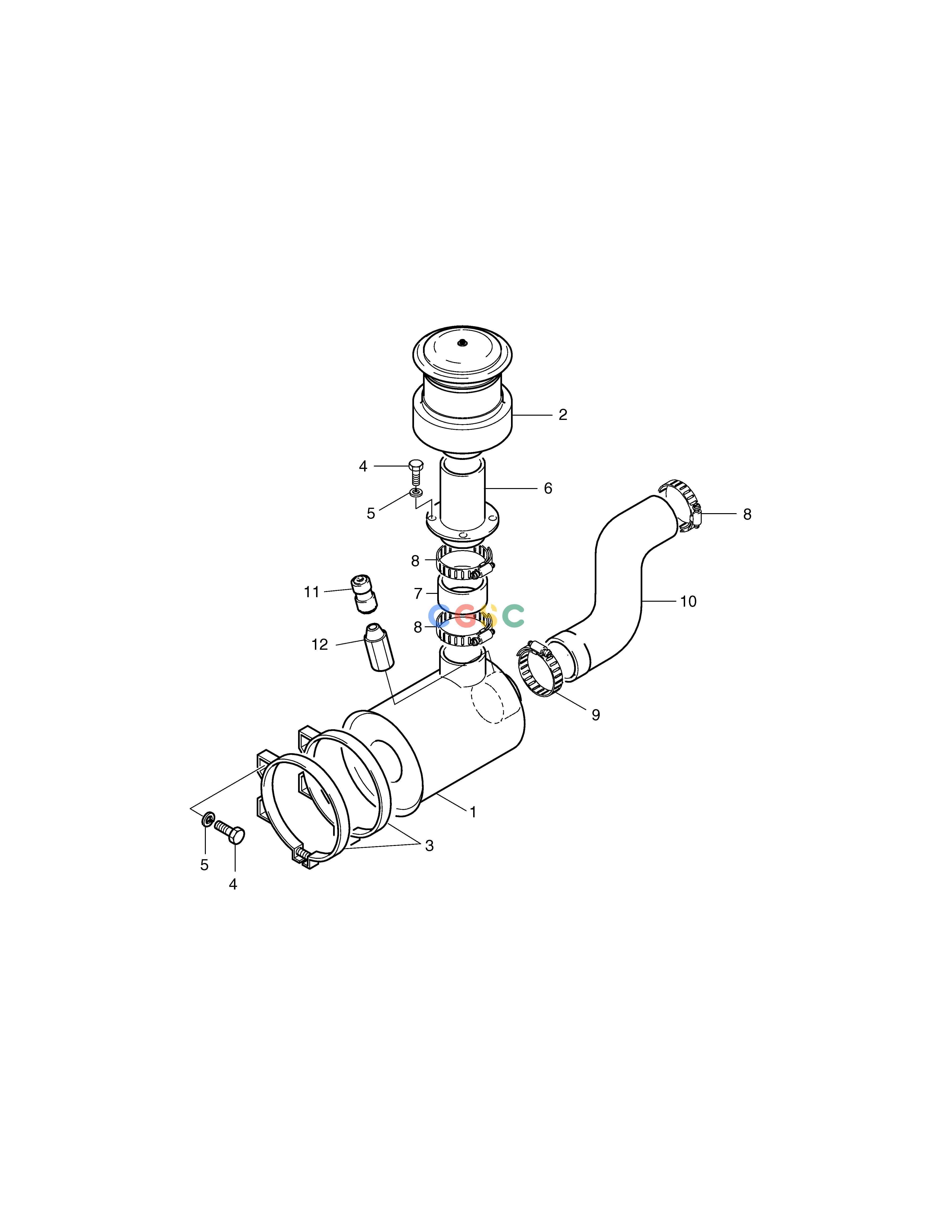 斗山零件查询AIR CLEANER ASS'Y SOLAR 450LC-V Doosan parts catalog online