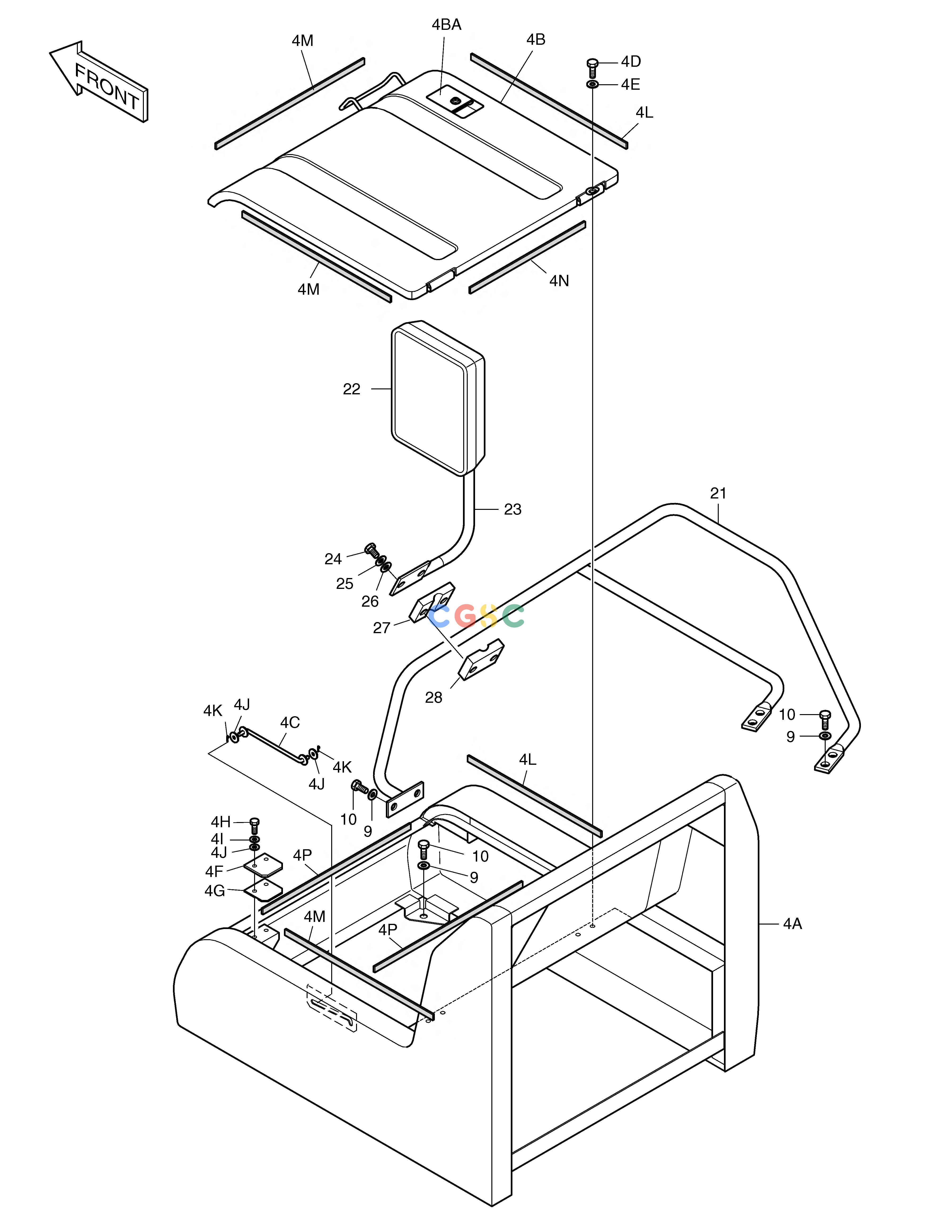 斗山零件查询COVER(3) SOLAR 450LC-V Doosan parts catalog online