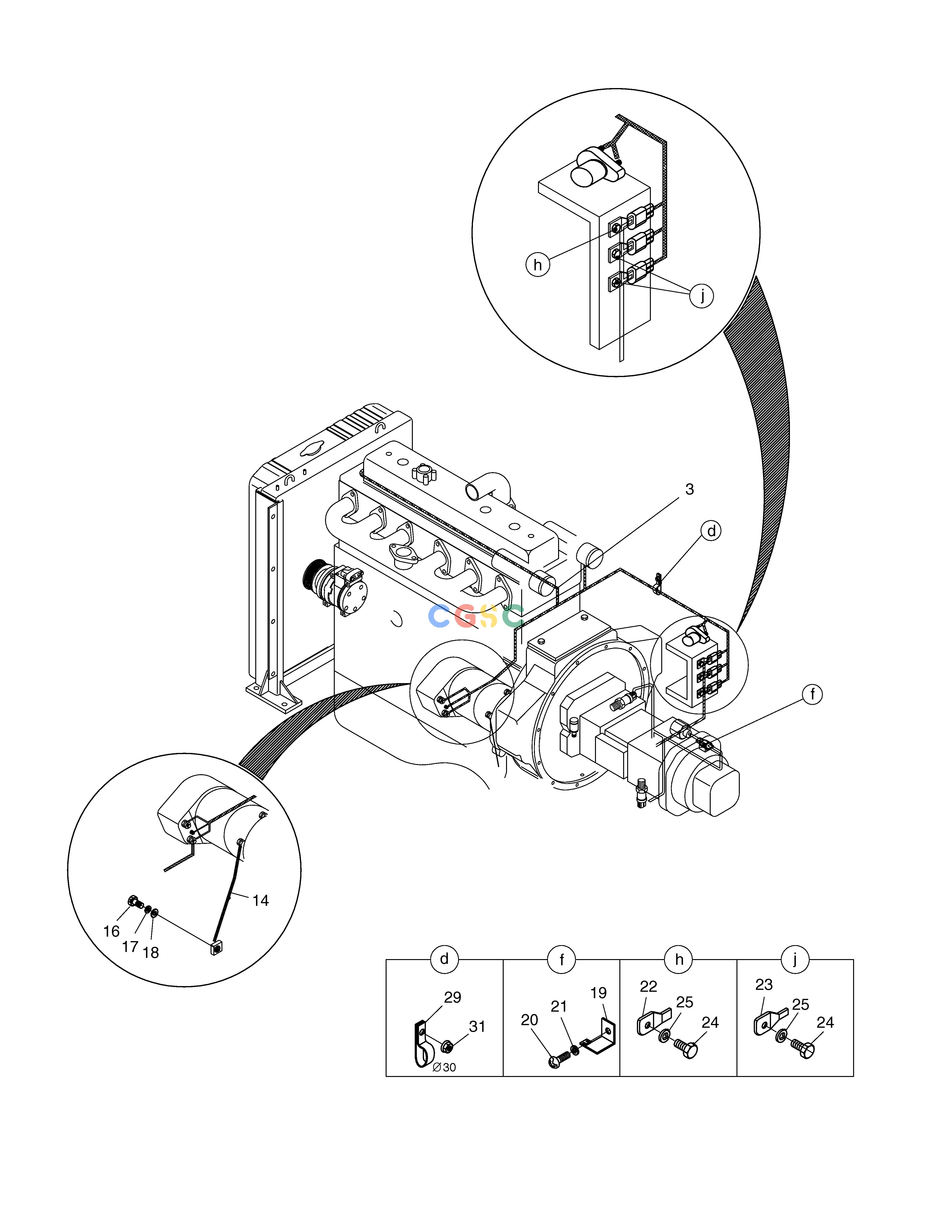 斗山零件查询ELECTRIC WIRING(2)-ENGINE SOLAR 450LC-V Doosan parts catalog online