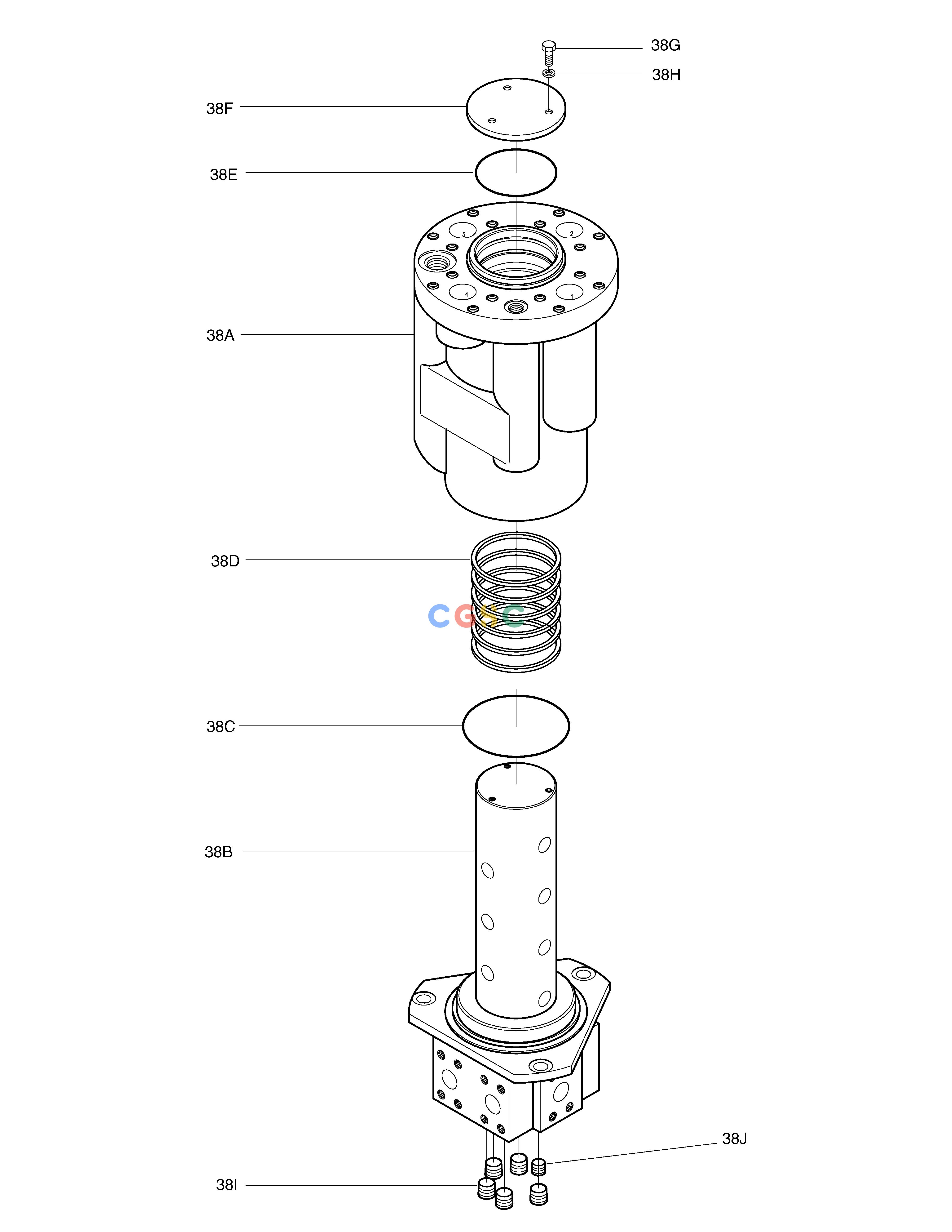 斗山零件查询CENTER JOINT SOLAR 450LC-V Doosan parts catalog online