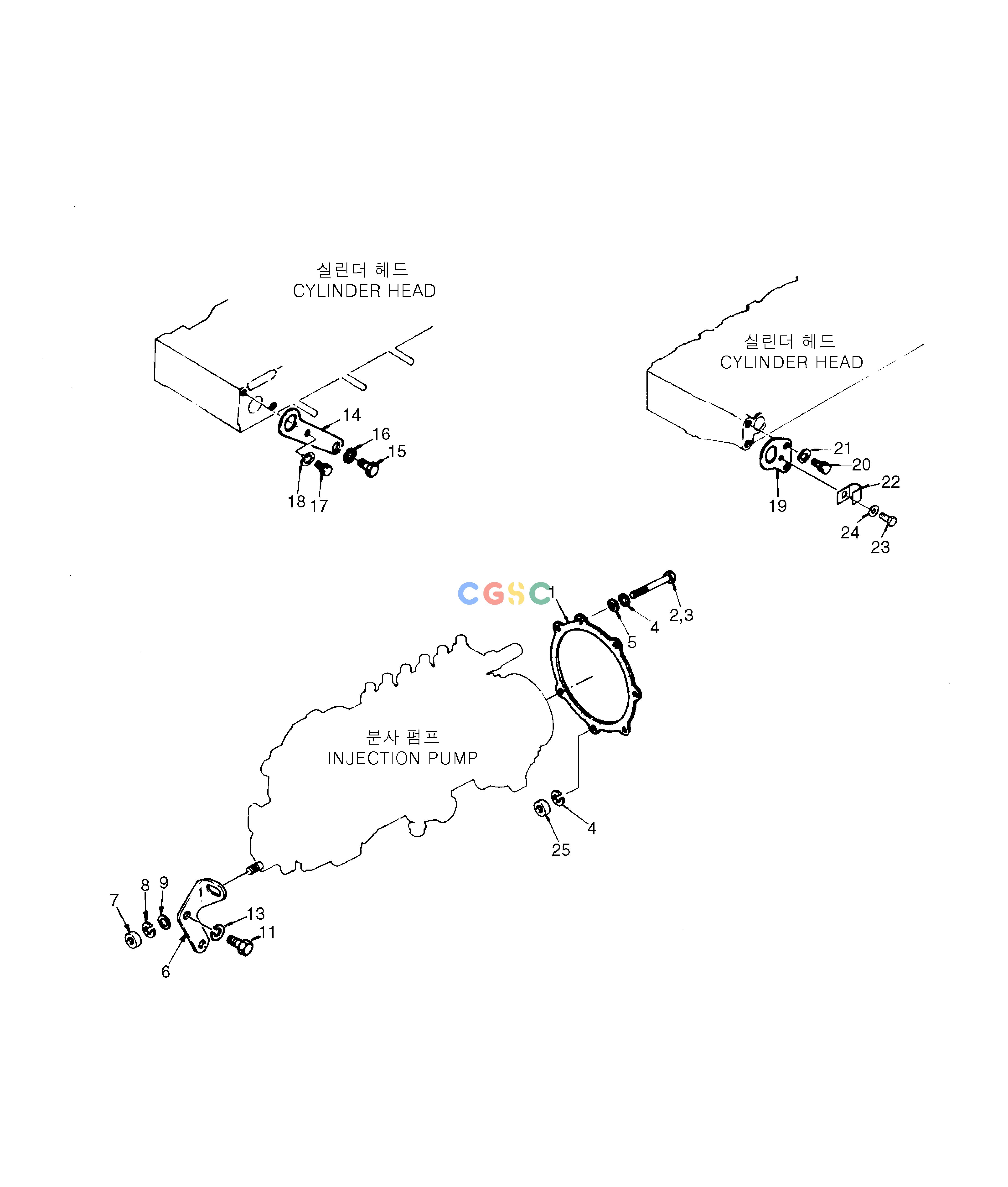 斗山零件查询ENGINE FOOT HANGER AND FIXING SOLAR 130-2 Doosan parts catalog online