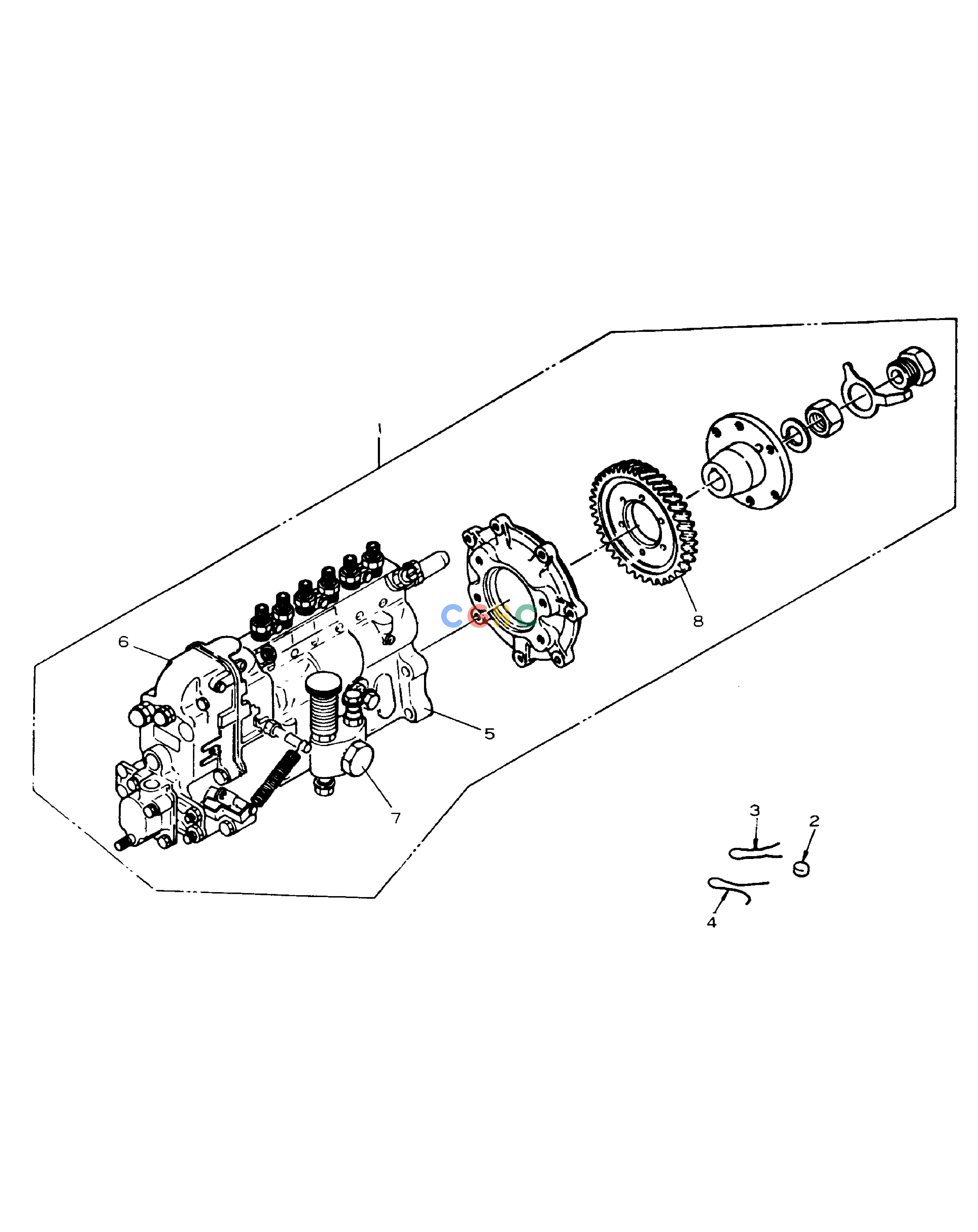 斗山零件查询INJECTION PUMP SOLAR 130-2 Doosan parts catalog online