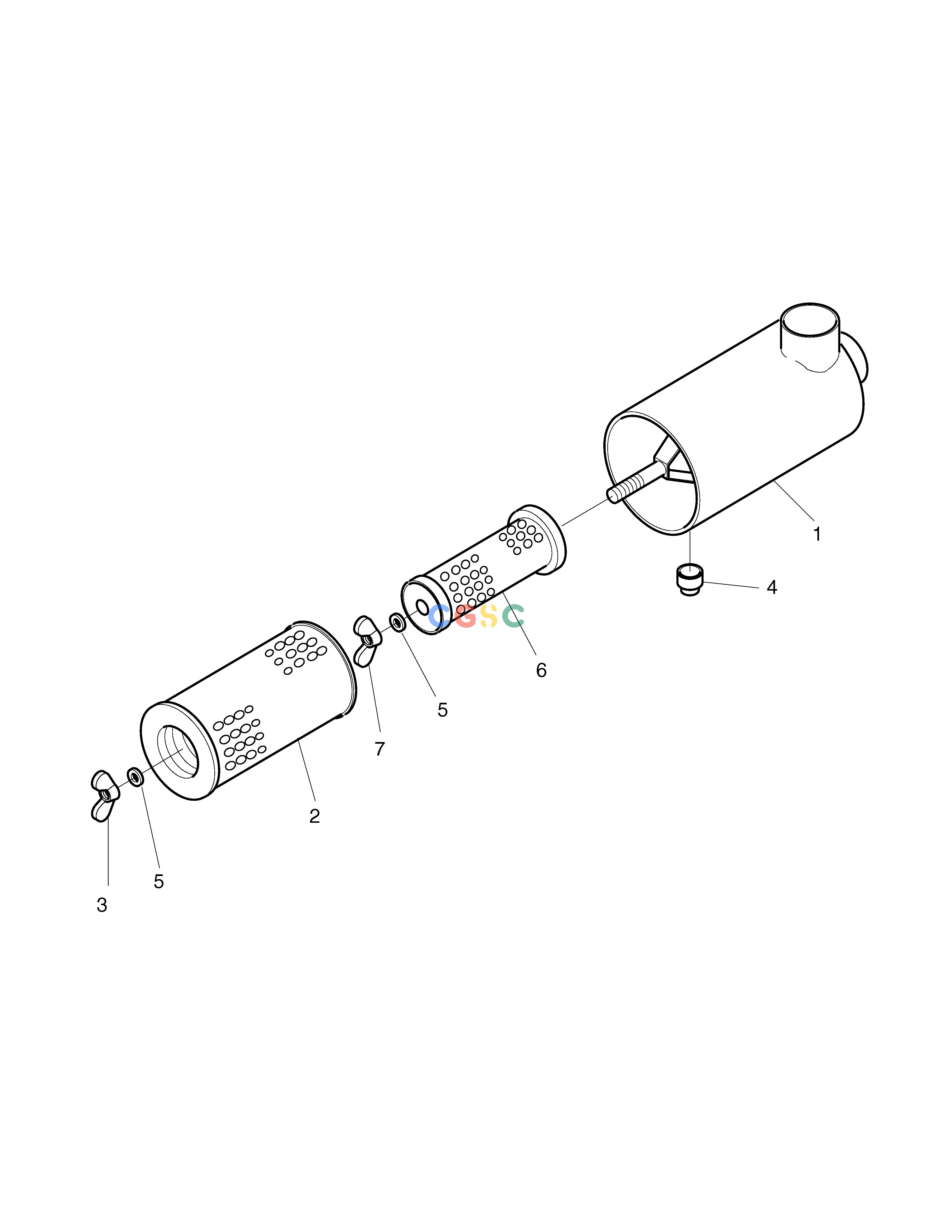 斗山零件查询AIR CLEANER SOLAR 130-2 Doosan parts catalog online