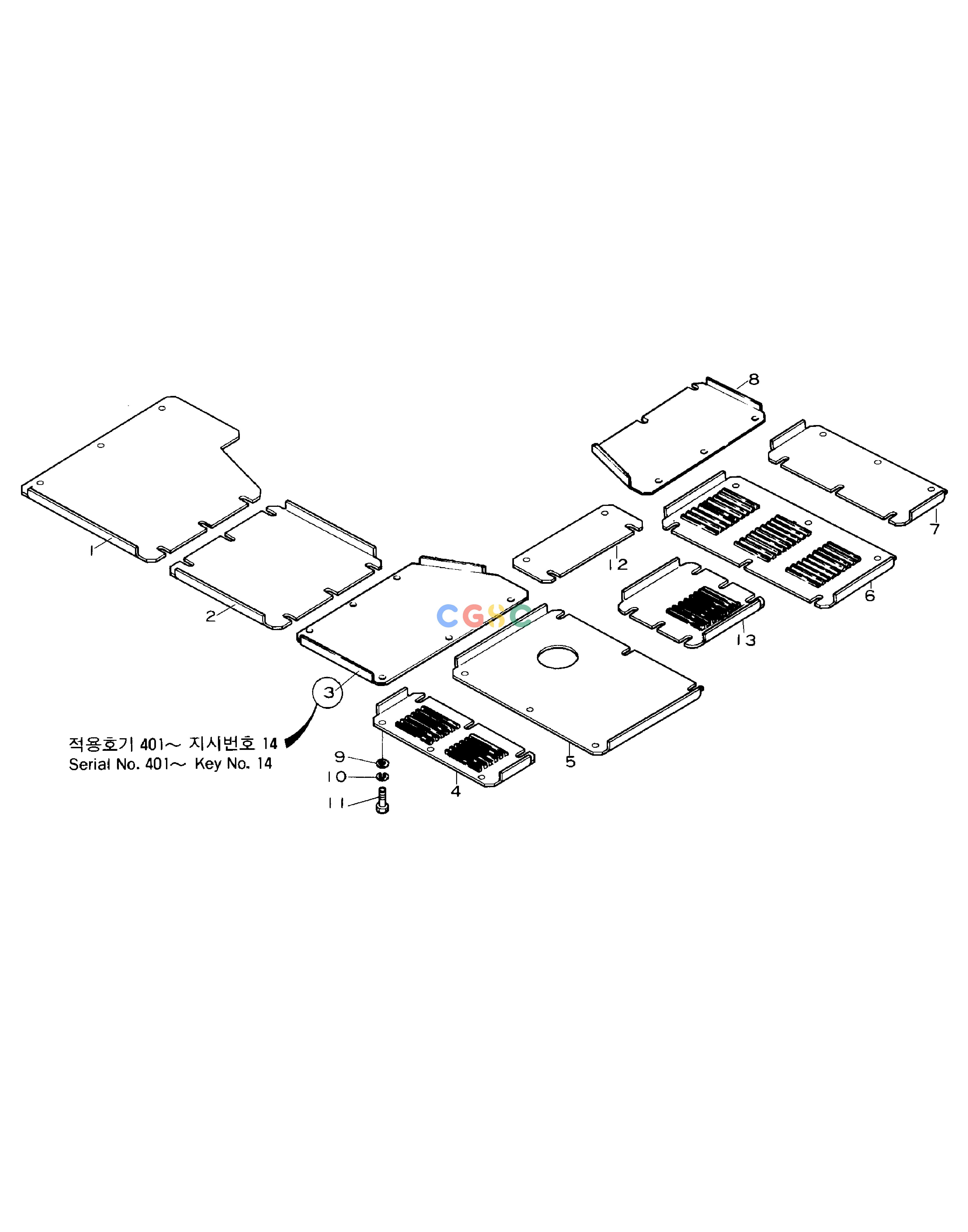 斗山零件查询UNDER COVER SOLAR 130-2 Doosan parts catalog online