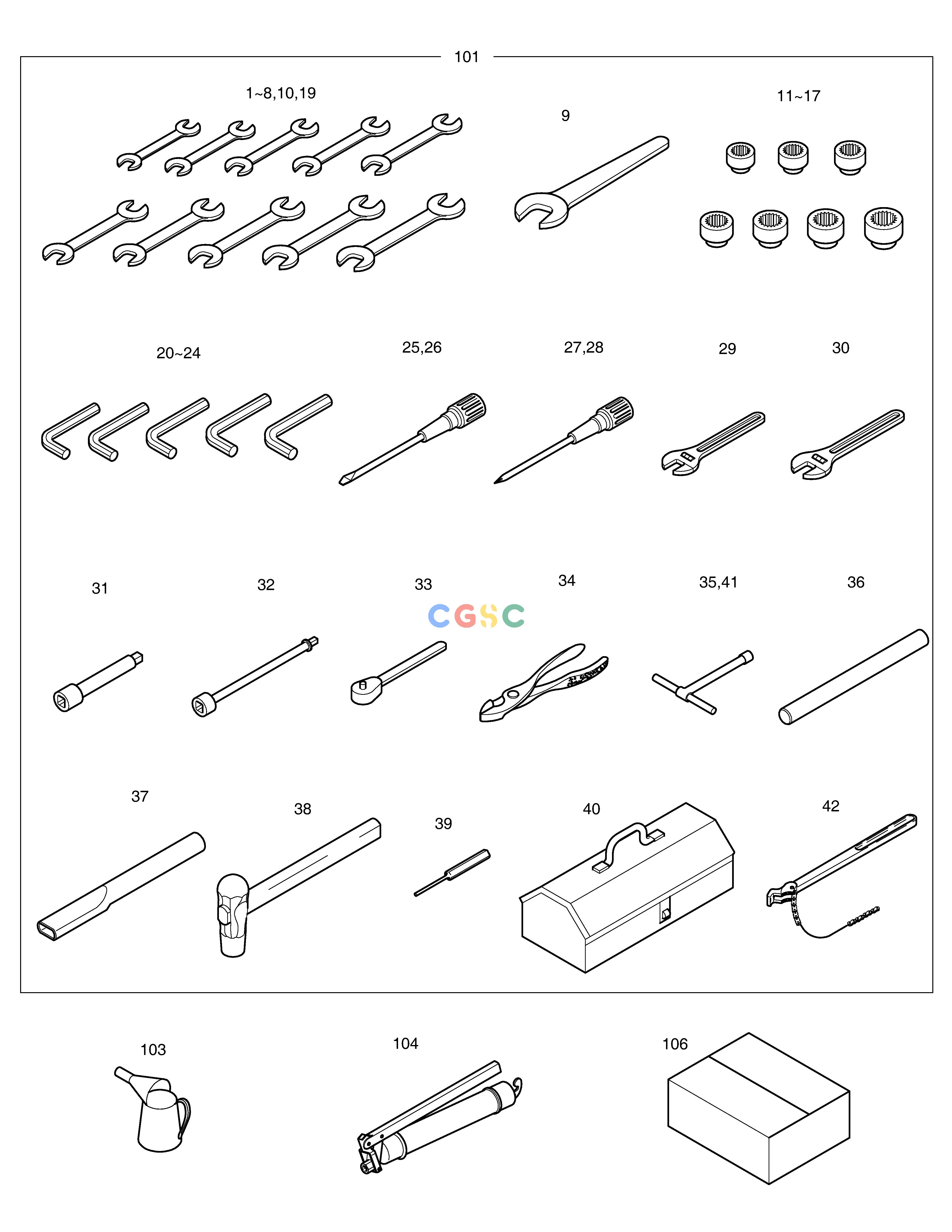 斗山零件查询TOOLS SOLAR 130-2 Doosan parts catalog online
