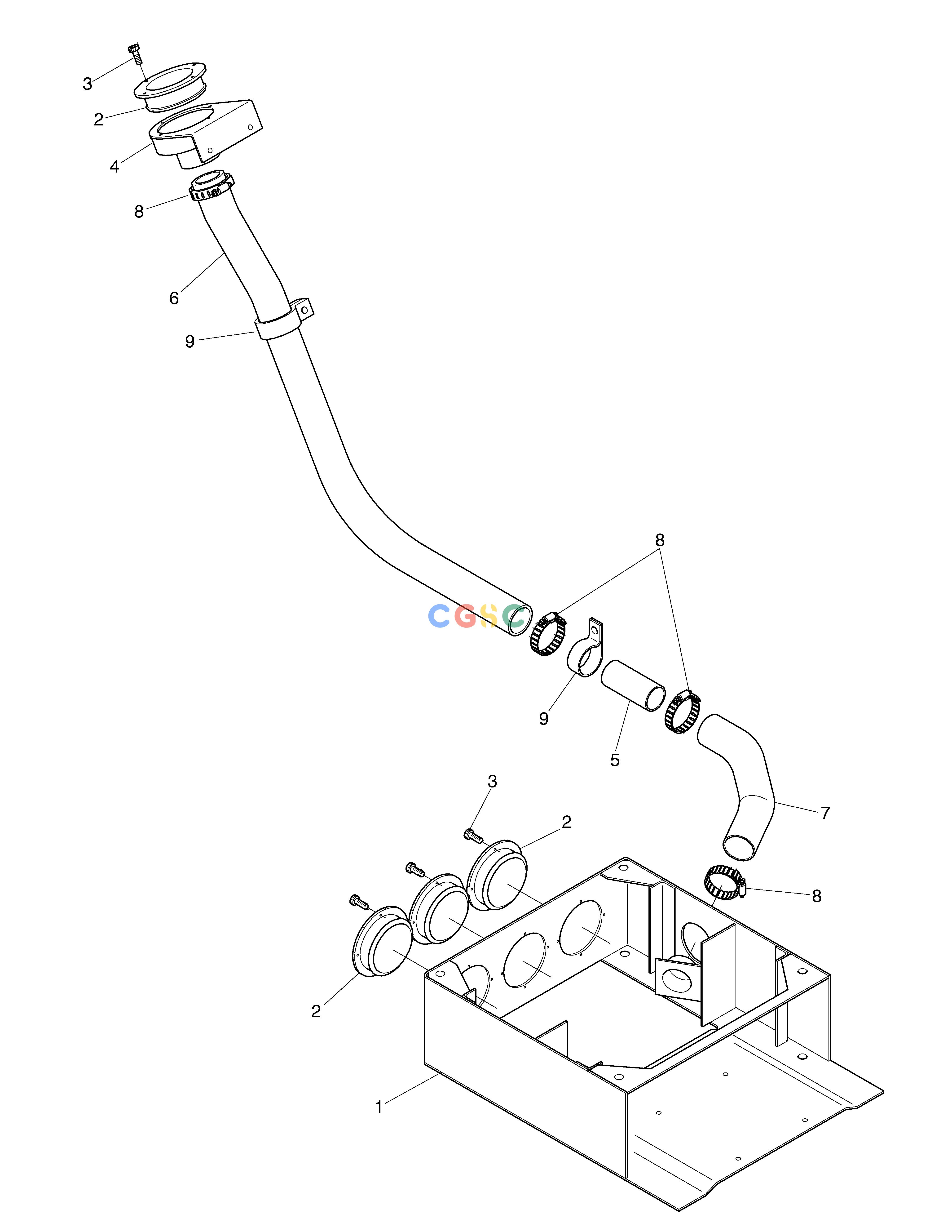 斗山零件查询DEFROSTER ASS'Y SOLAR 130-2 Doosan parts catalog online