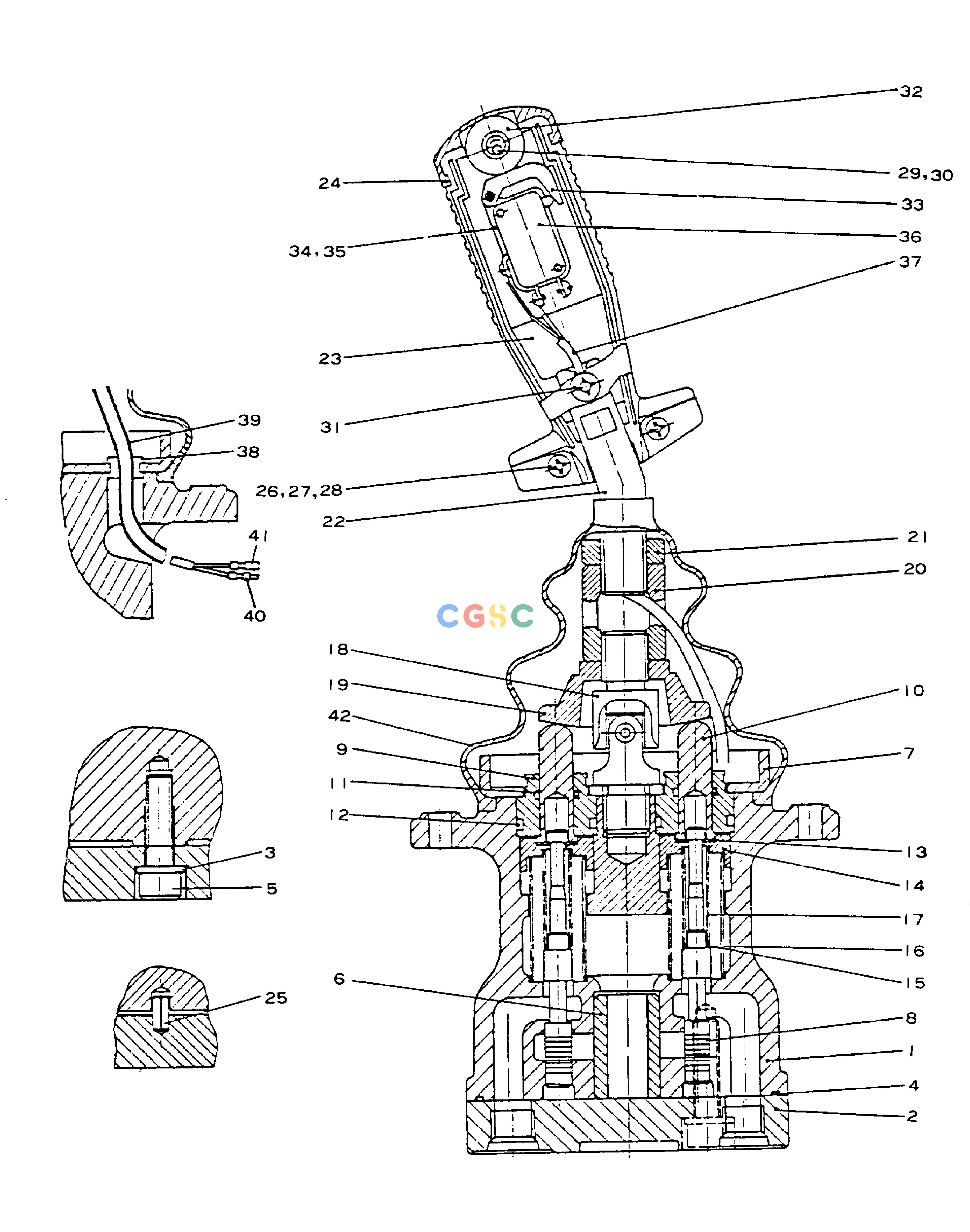 斗山零件查询REMOTE CONTROL VALVE(1) SOLAR 130-2 Doosan parts catalog online