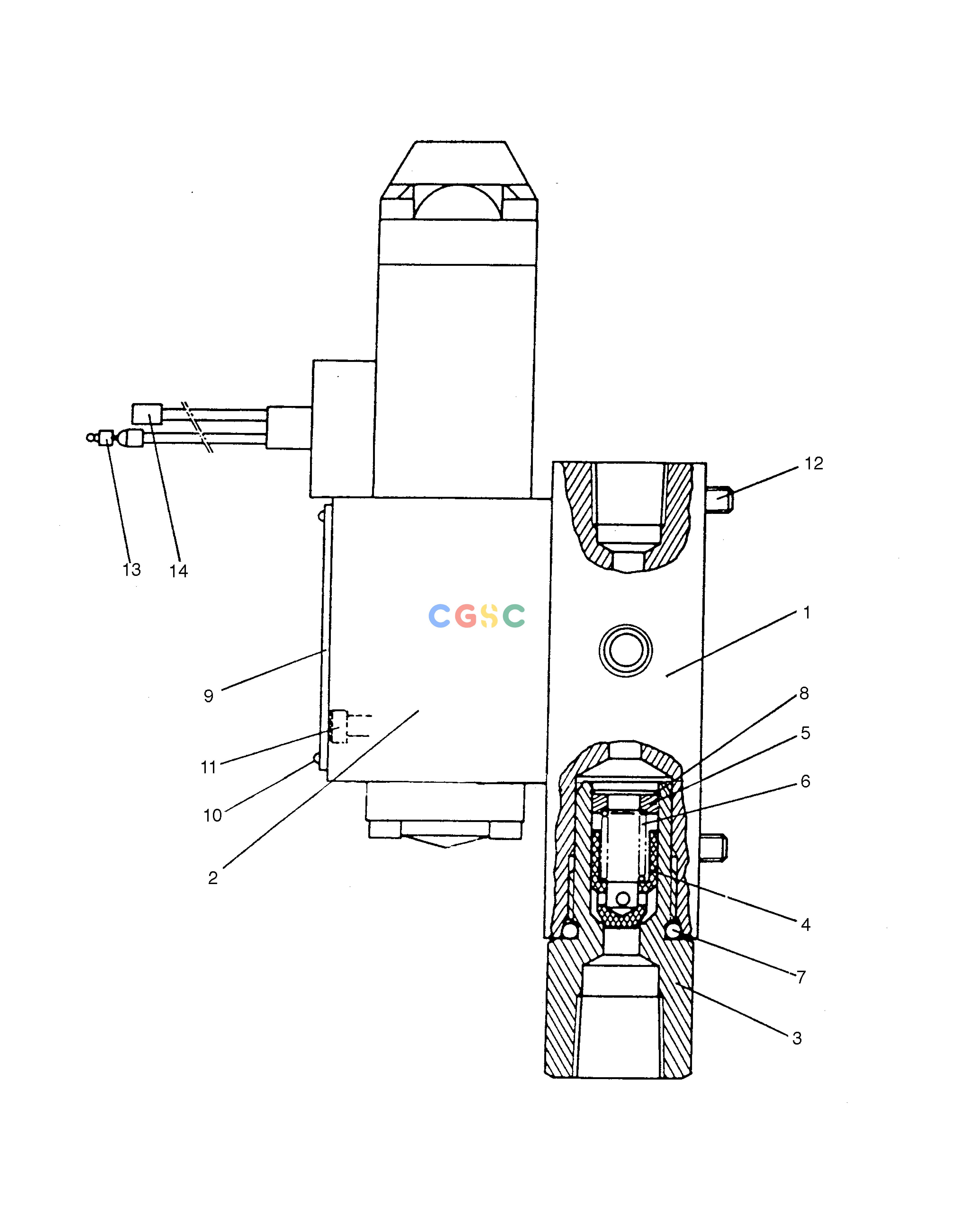 斗山零件查询SOLENOID VALVE(1) SOLAR 130-2 Doosan parts catalog online