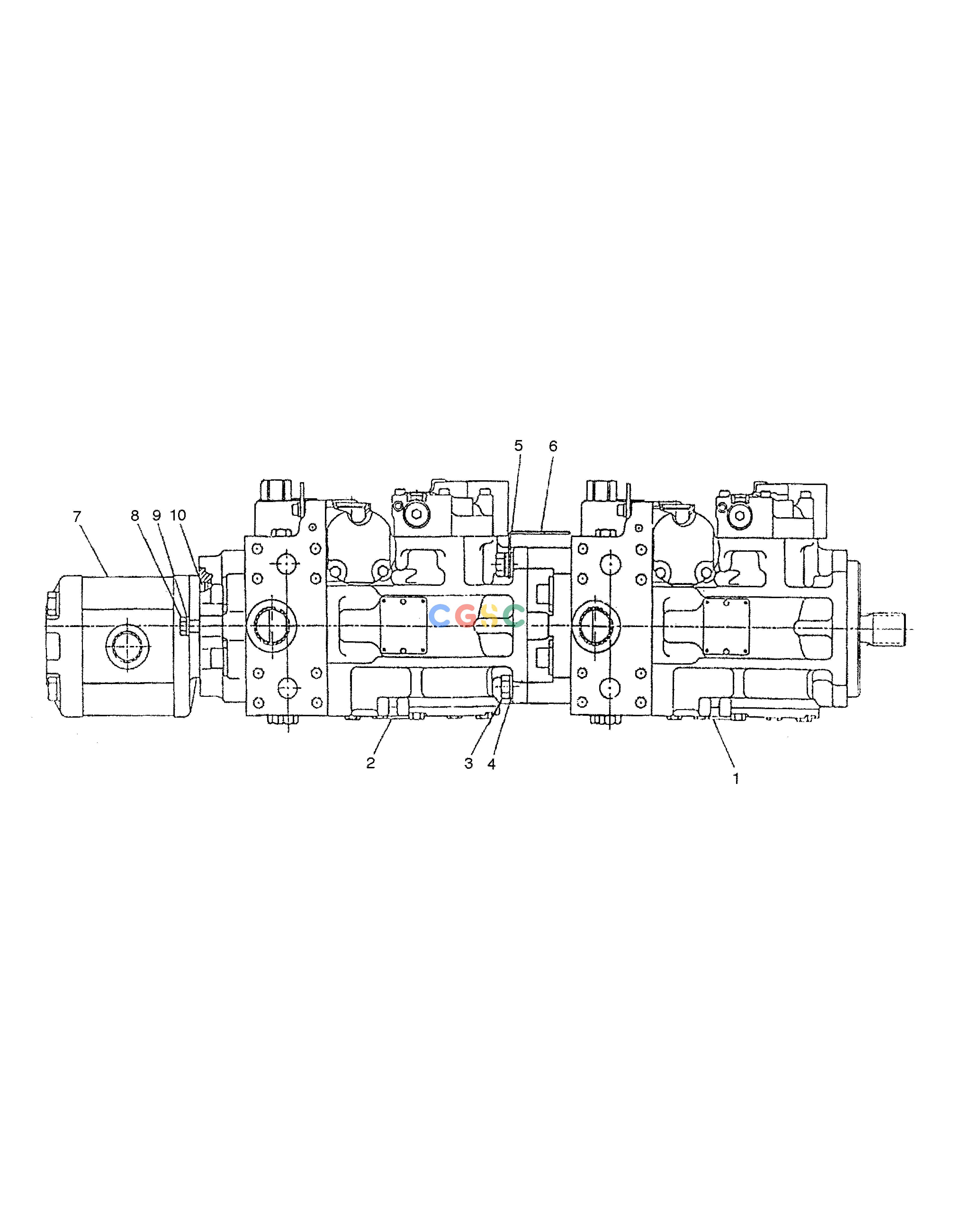 斗山零件查询MAIN PUMP DD80 Doosan parts catalog online