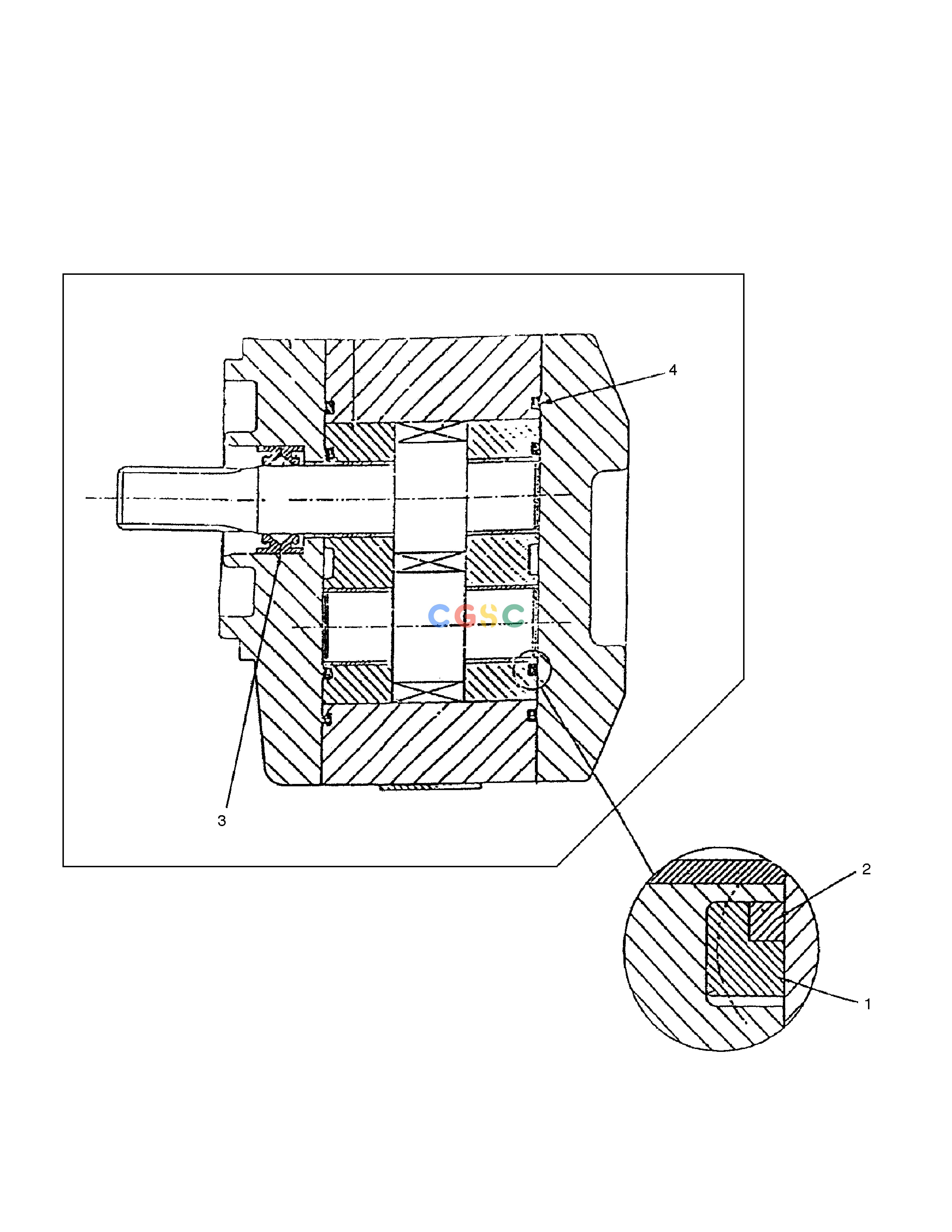 斗山零件查询GEAR PUMP DD80 Doosan parts catalog online