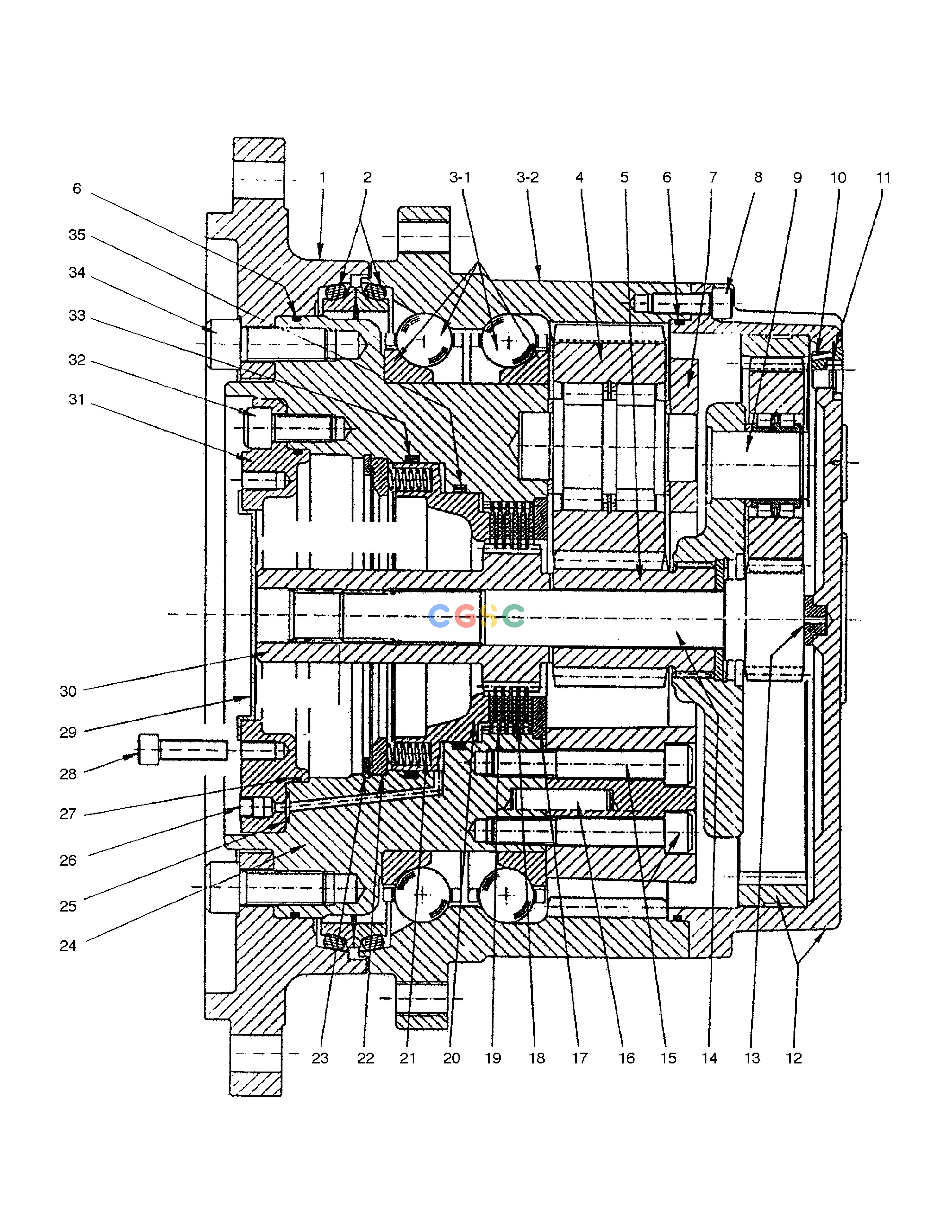 斗山零件查询FINAL DRIVE DD80 Doosan parts catalog online