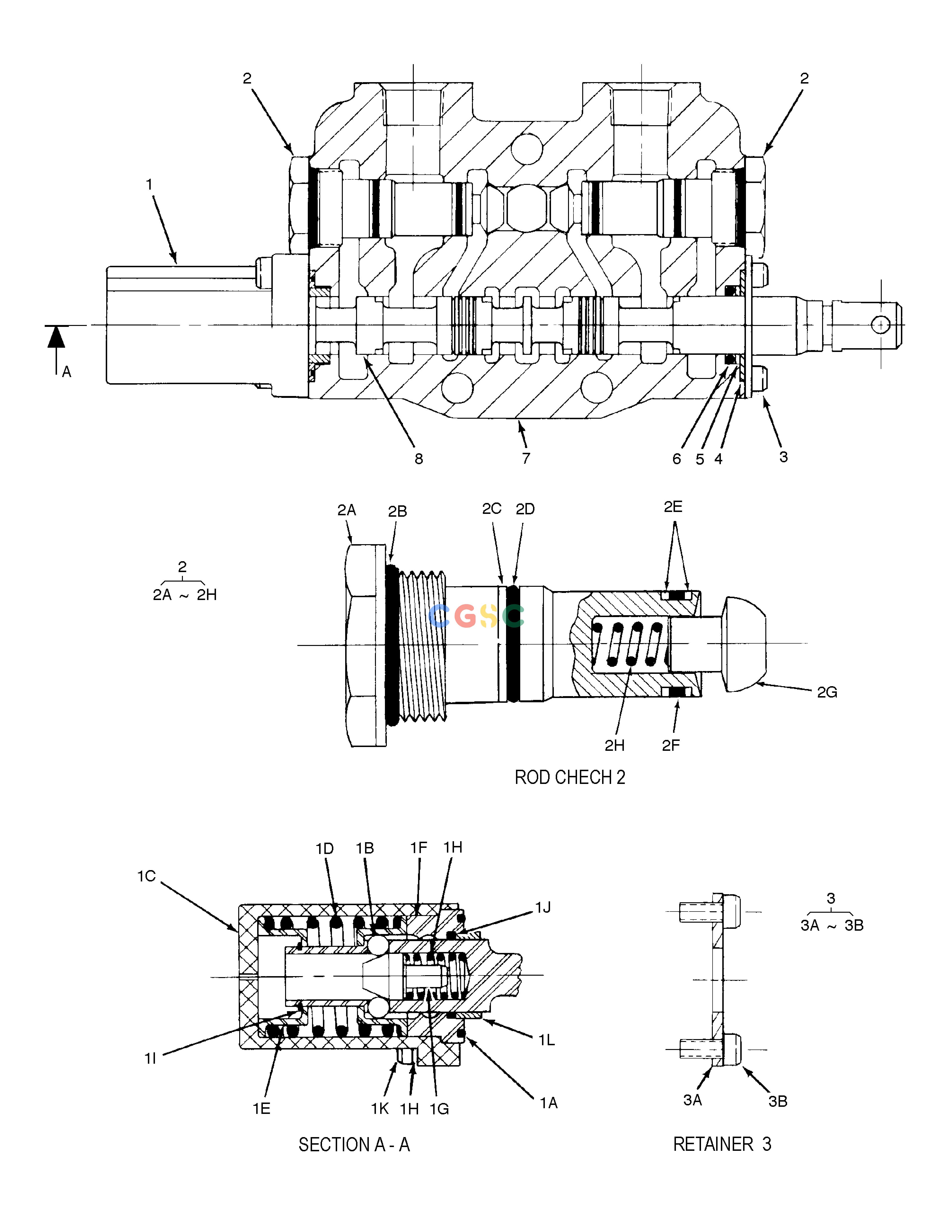 斗山零件查询FLOAT SECTION VALVE DD80 Doosan parts catalog online