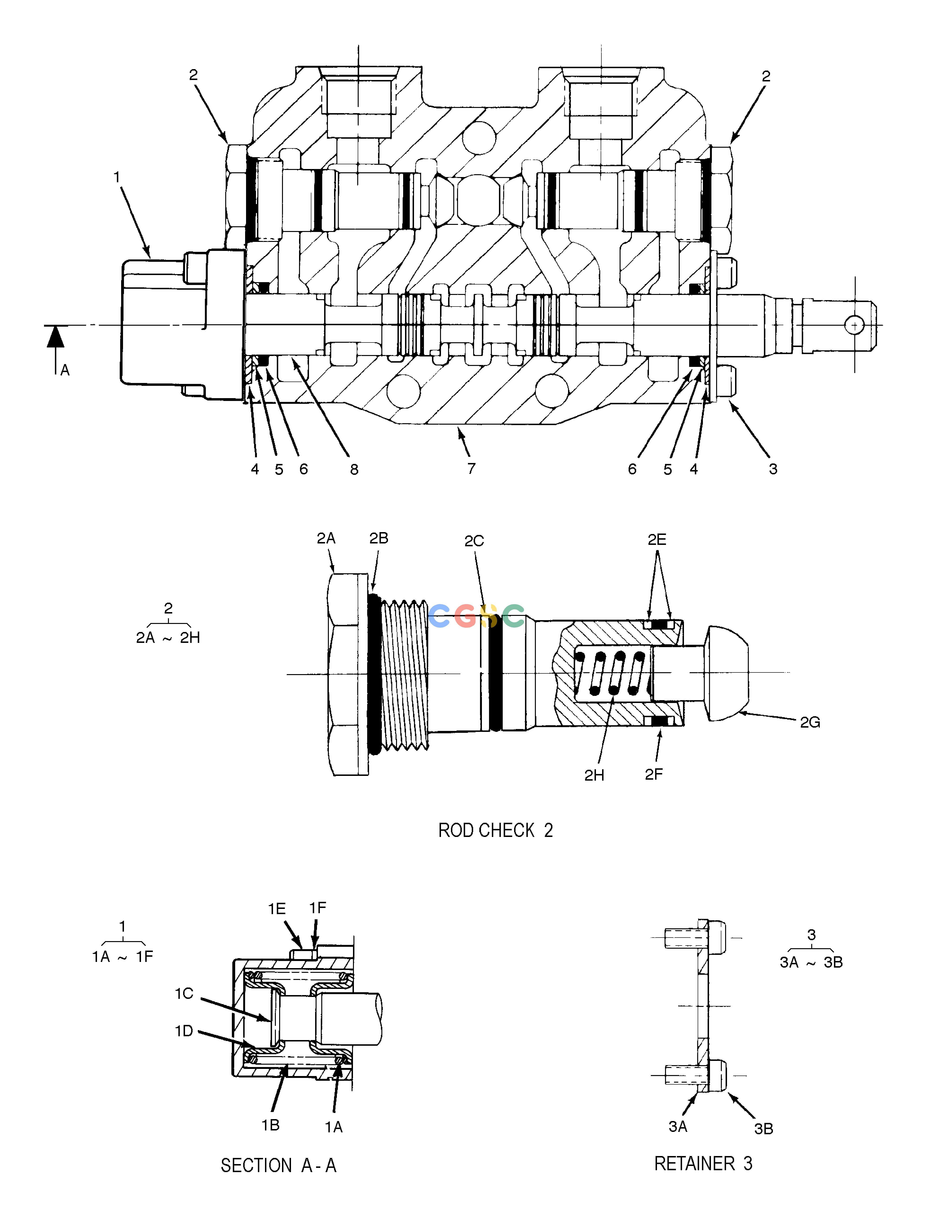 斗山零件查询SECTION VALVE DD80 Doosan parts catalog online