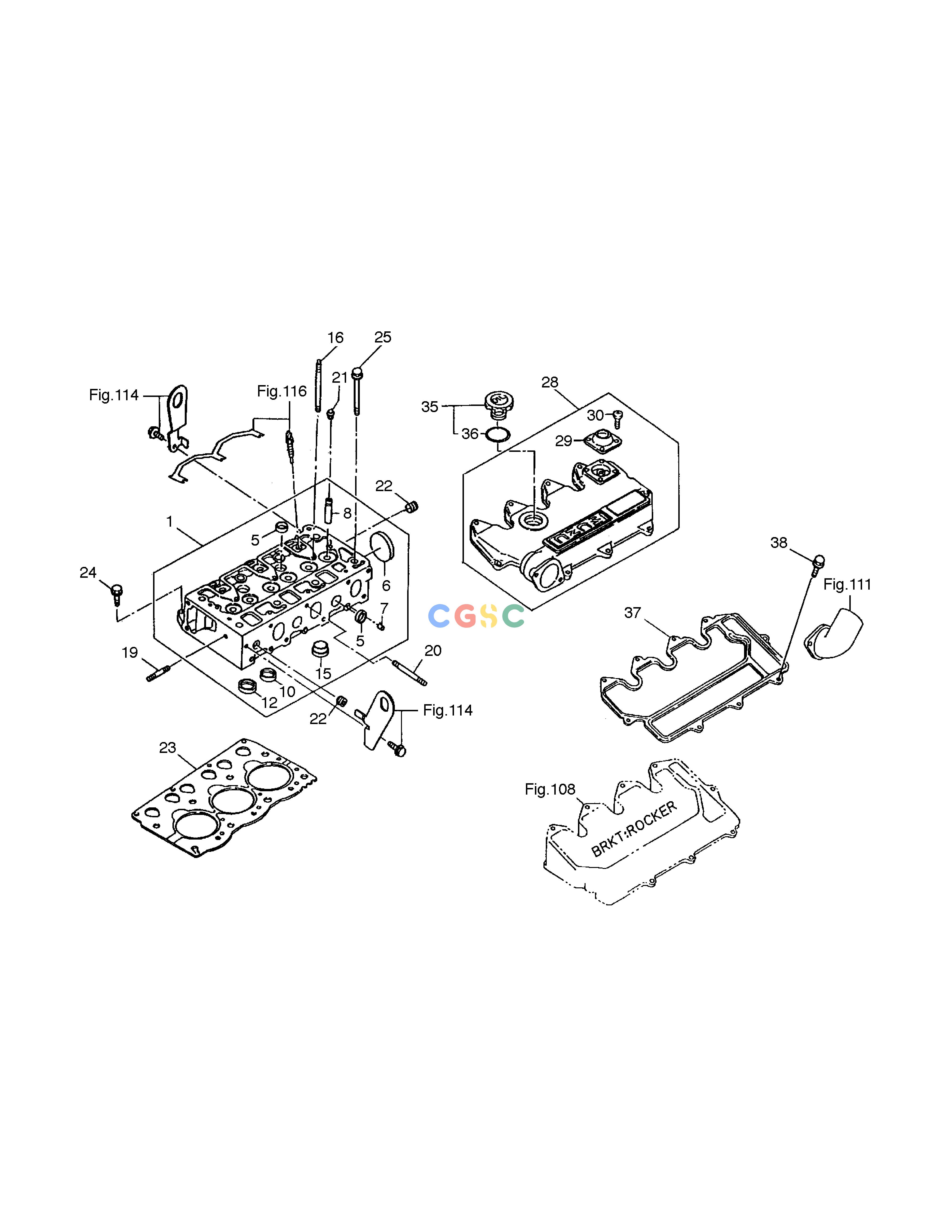 斗山零件查询CYLINDER HEAD SOLAR 030 Doosan parts catalog online