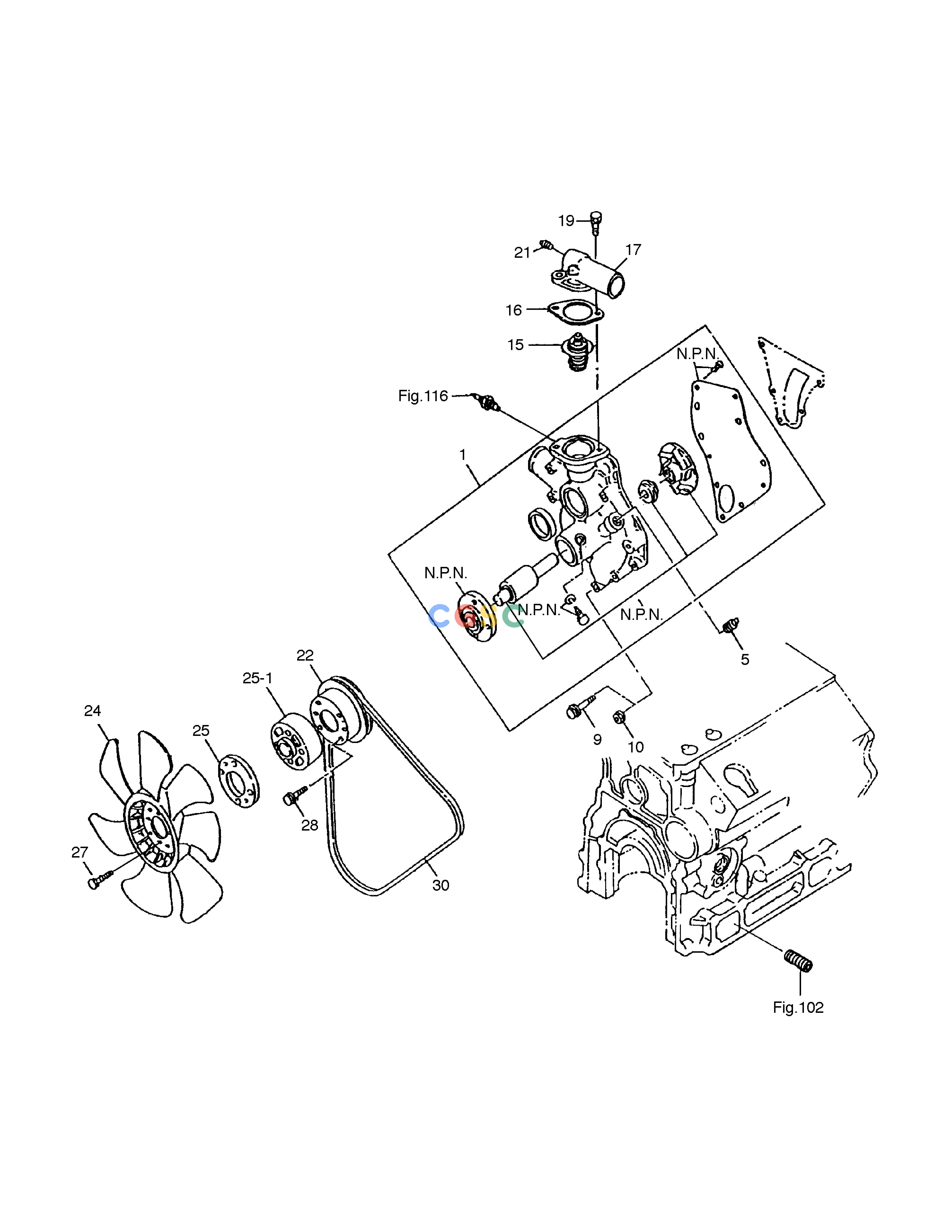 斗山零件查询COOLING SYSTEM SOLAR 030 Doosan parts catalog online