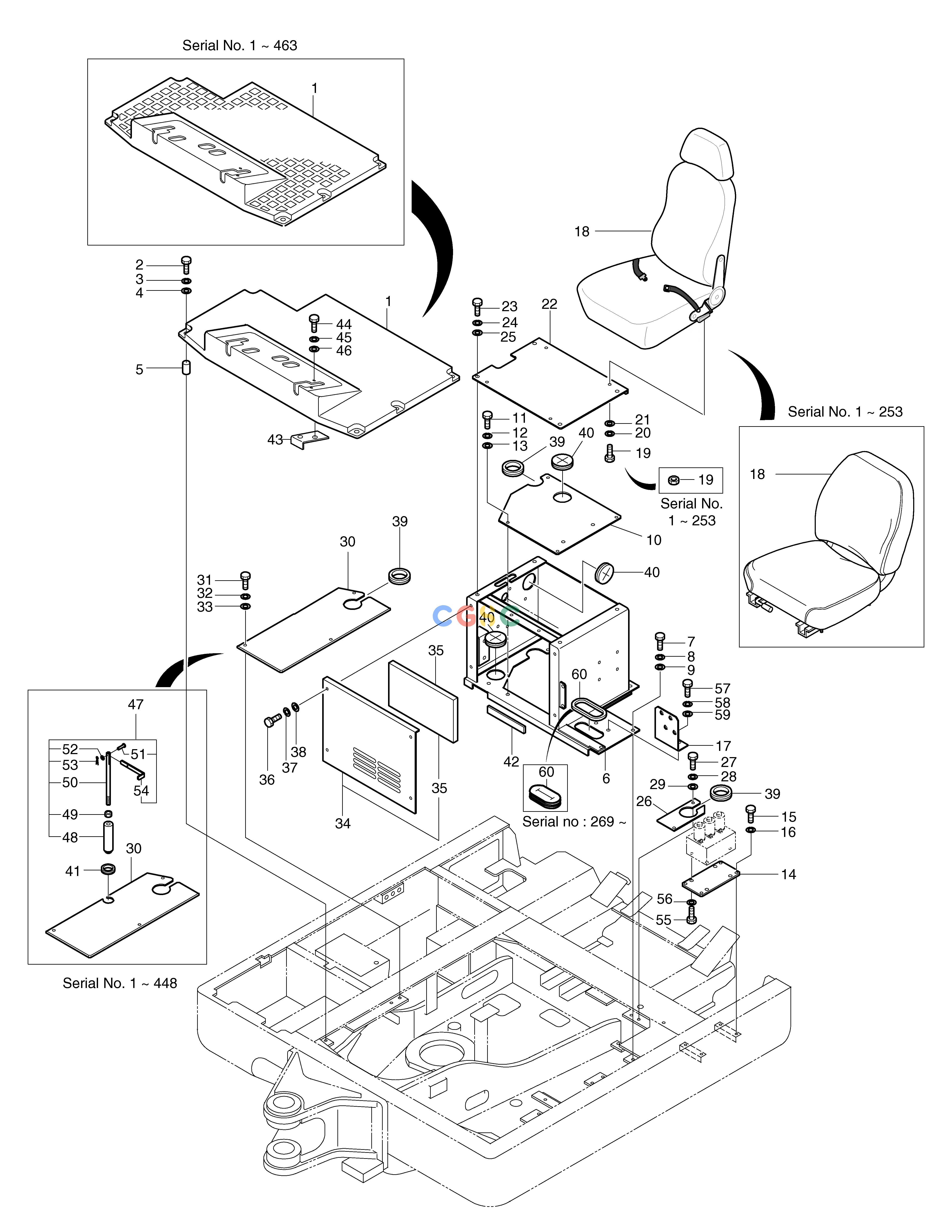 斗山零件查询FLOOR PLATE SOLAR 030 Doosan parts catalog online