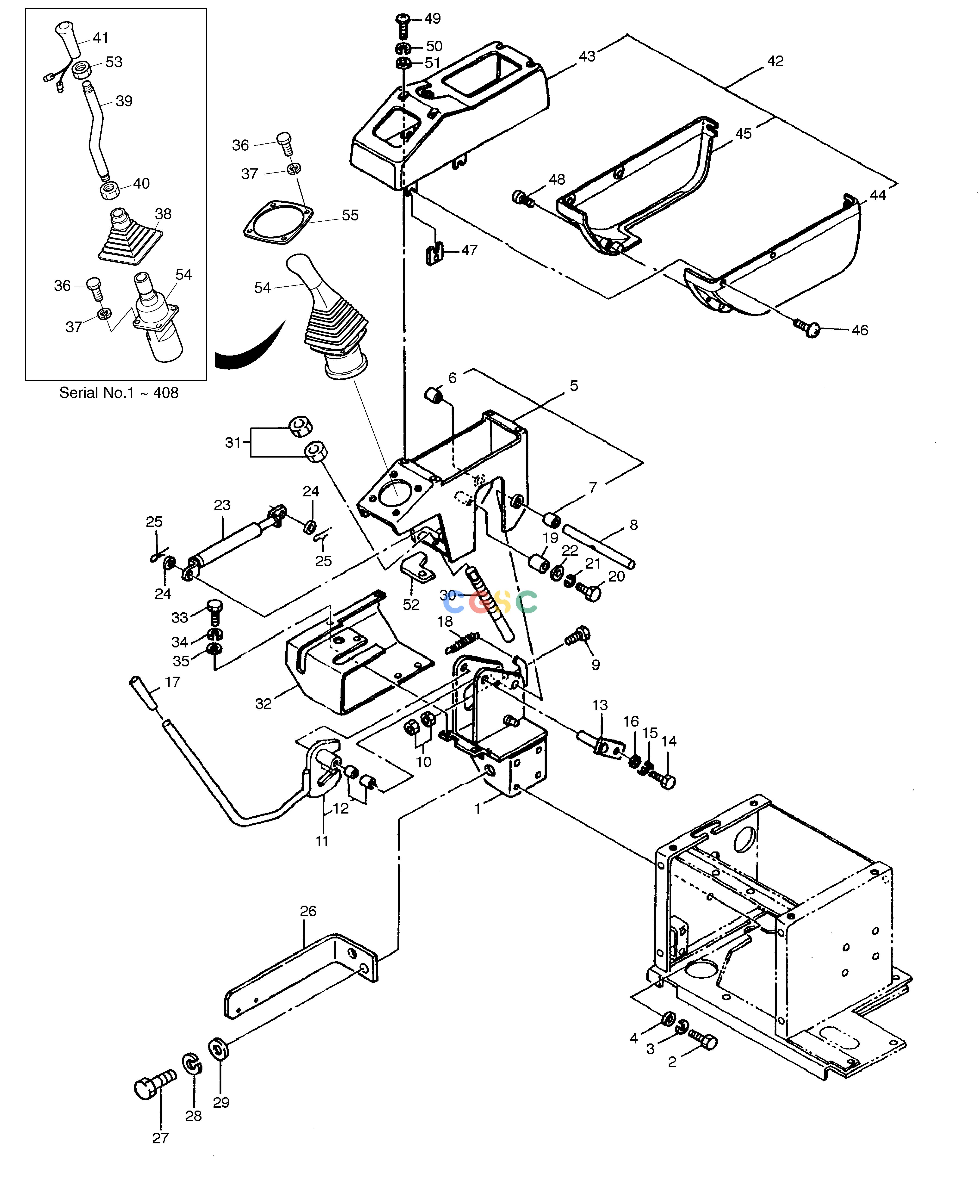 斗山零件查询CONTROL SYSTEM(1) SOLAR 030 Doosan parts catalog online