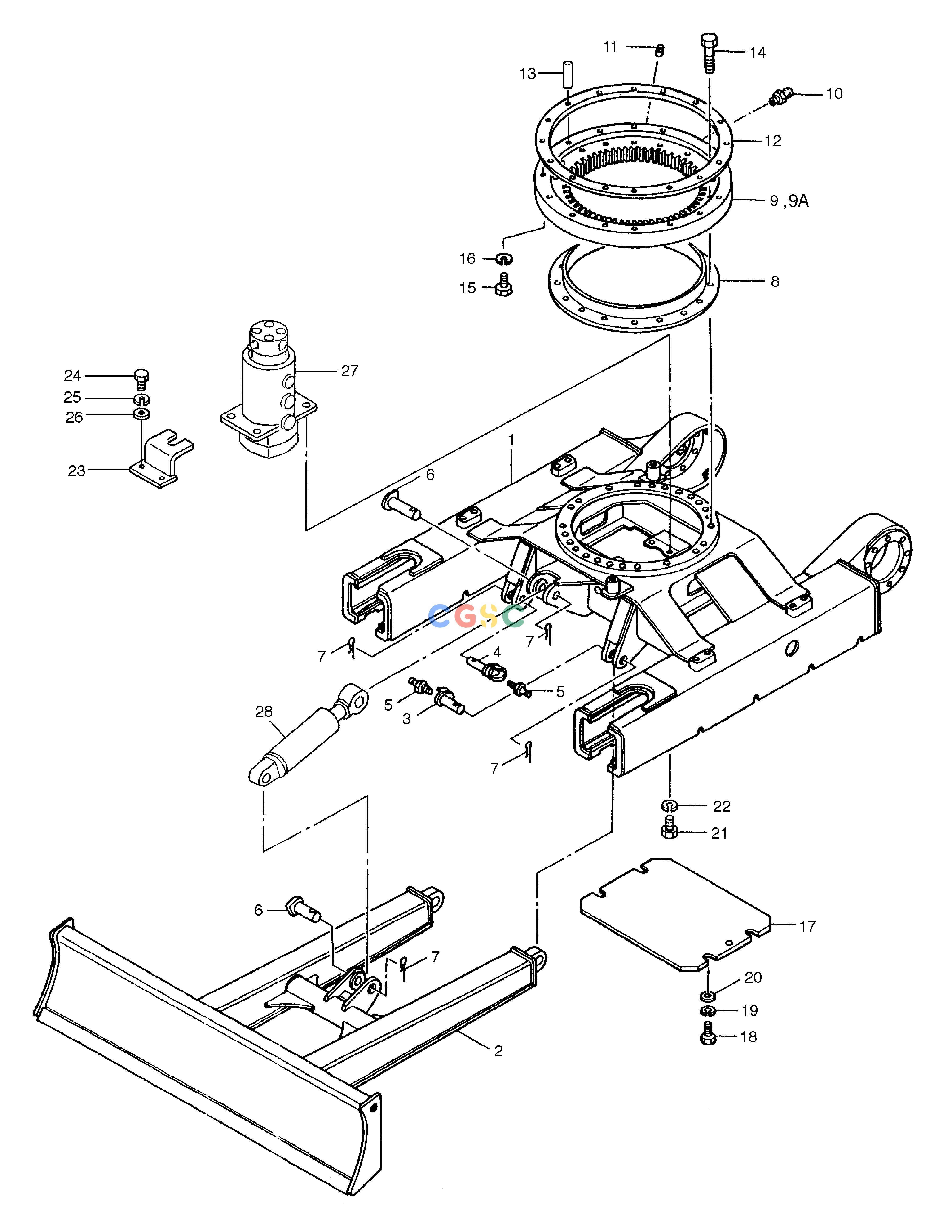 斗山零件查询TRACK(1) SOLAR 030 Doosan parts catalog online