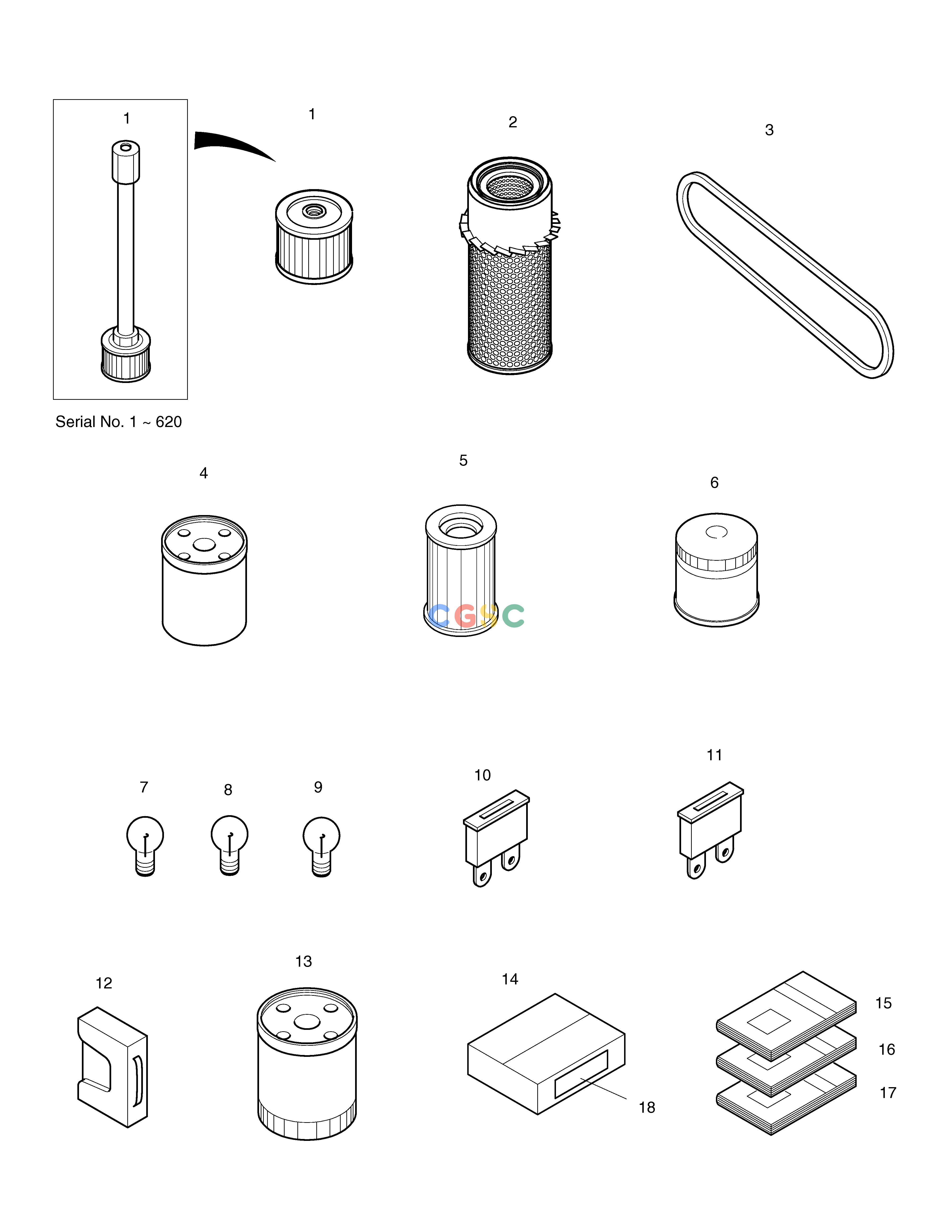斗山零件查询SPARE PARTS SOLAR 030 Doosan parts catalog online
