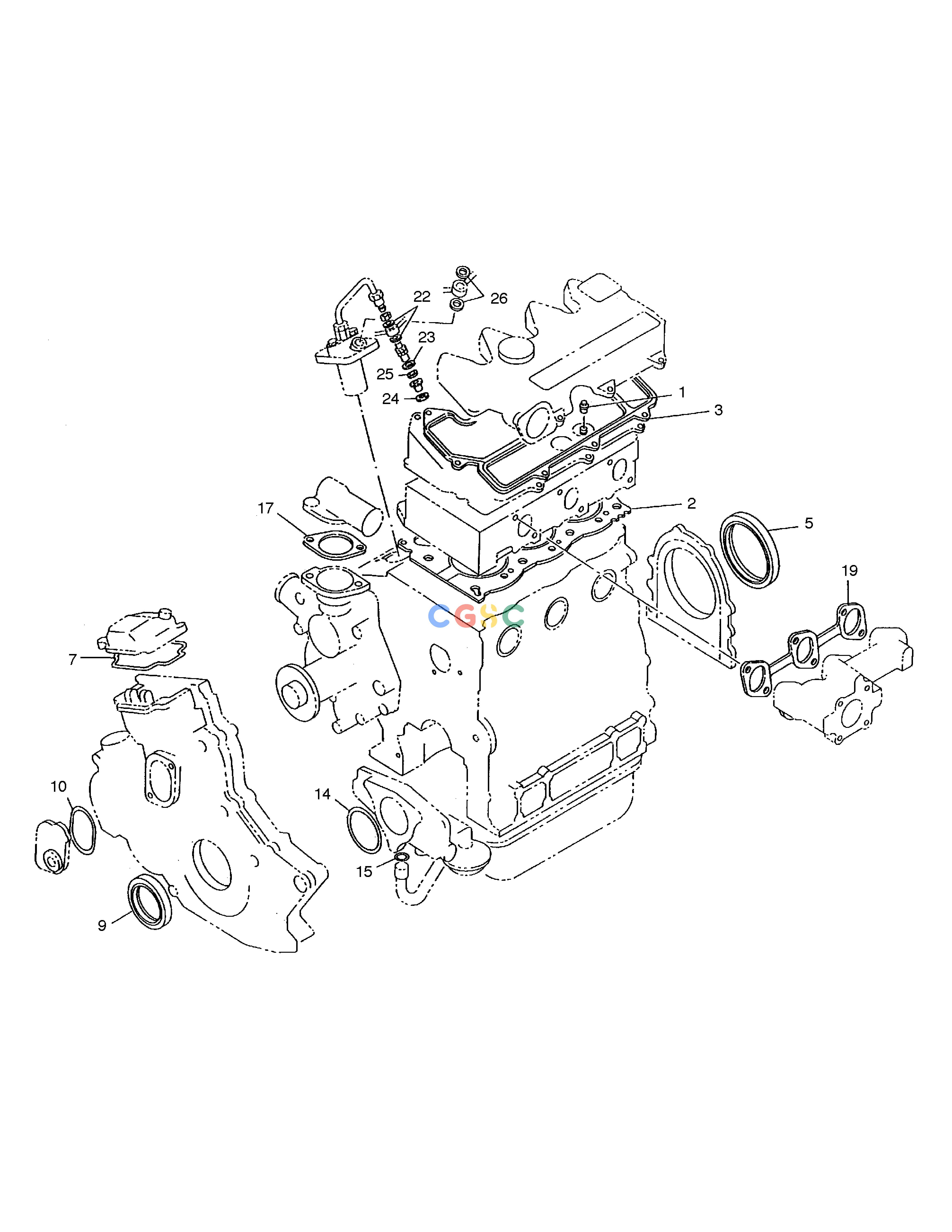 斗山零件查询REPAIR KIT SOLAR 035 Doosan parts catalog online