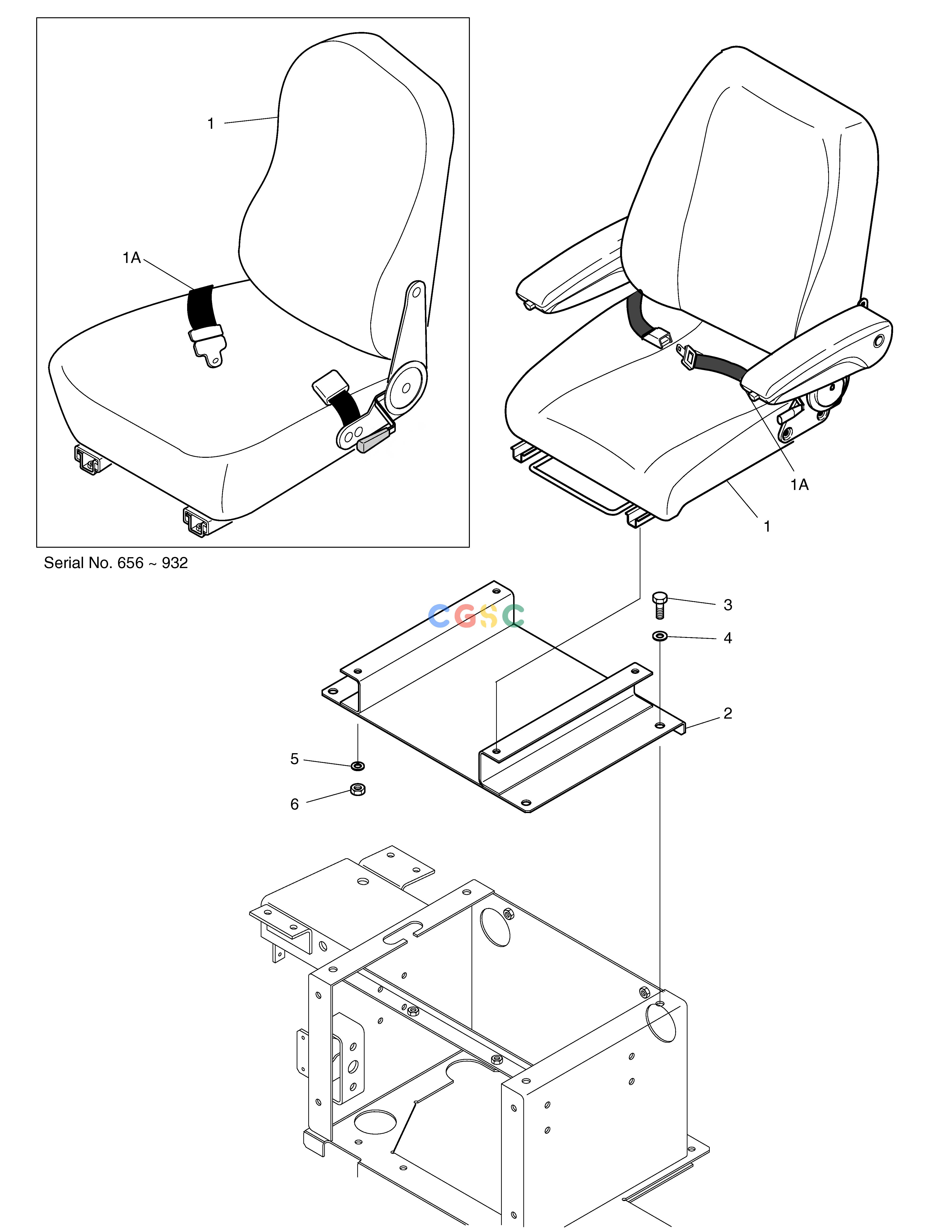 斗山零件查询SEAT SOLAR 035 Doosan parts catalog online