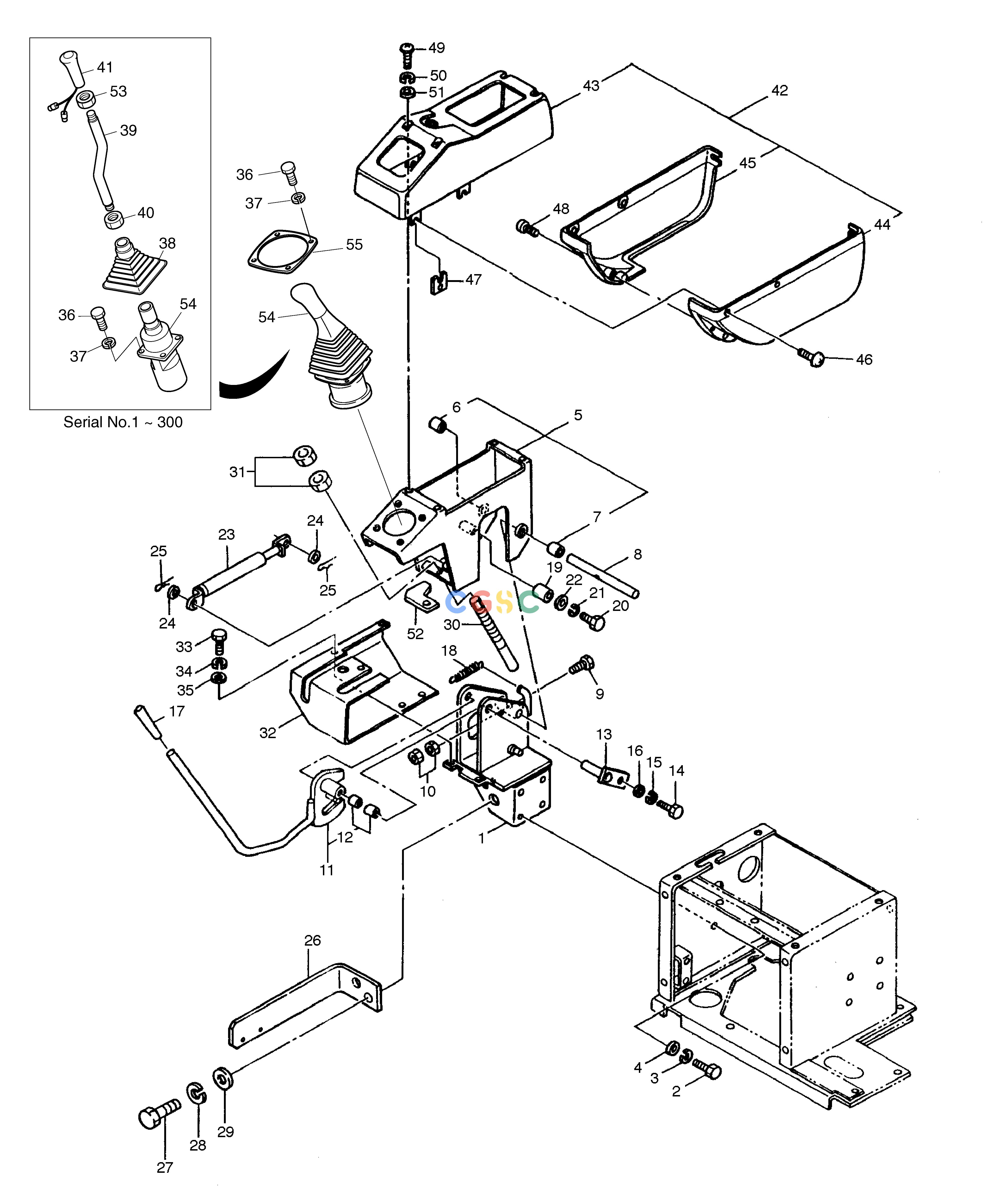 斗山零件查询CONTROL SYSTEM(1) SOLAR 035 Doosan parts catalog online