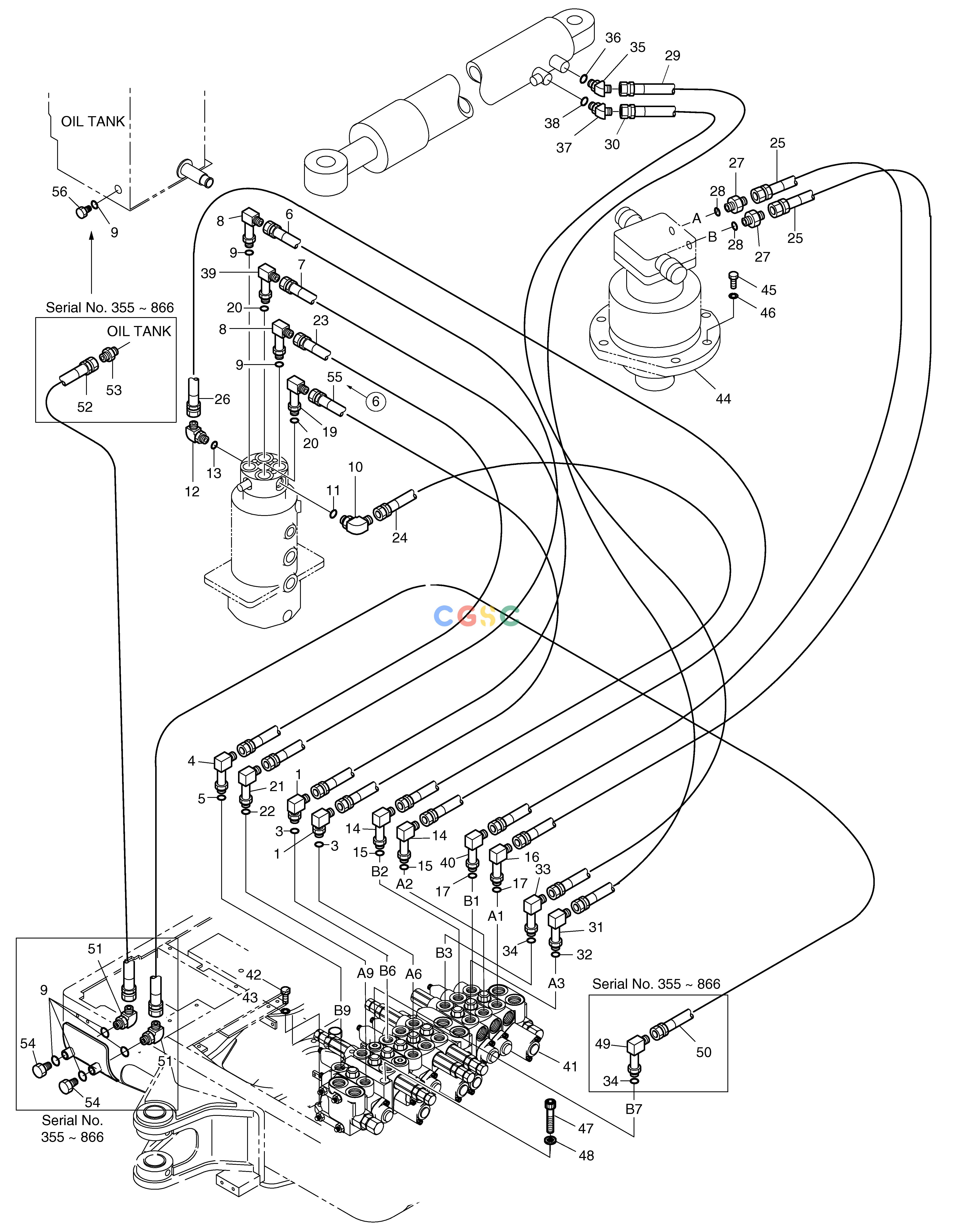 斗山零件查询MAIN PIPING(2) SOLAR 035 Doosan parts catalog online