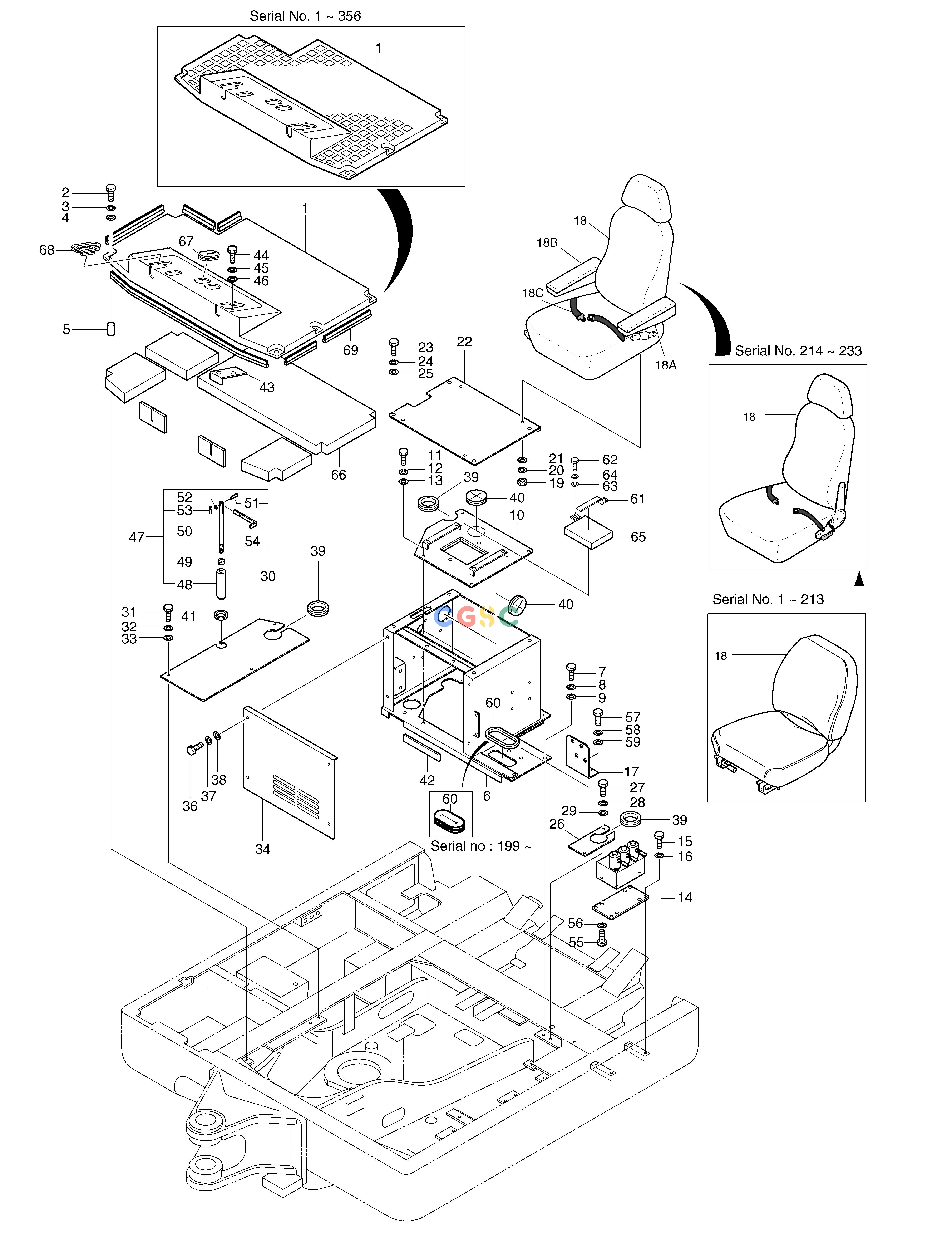 斗山零件查询FLOOR PLATE SOLAR 035 Doosan parts catalog online