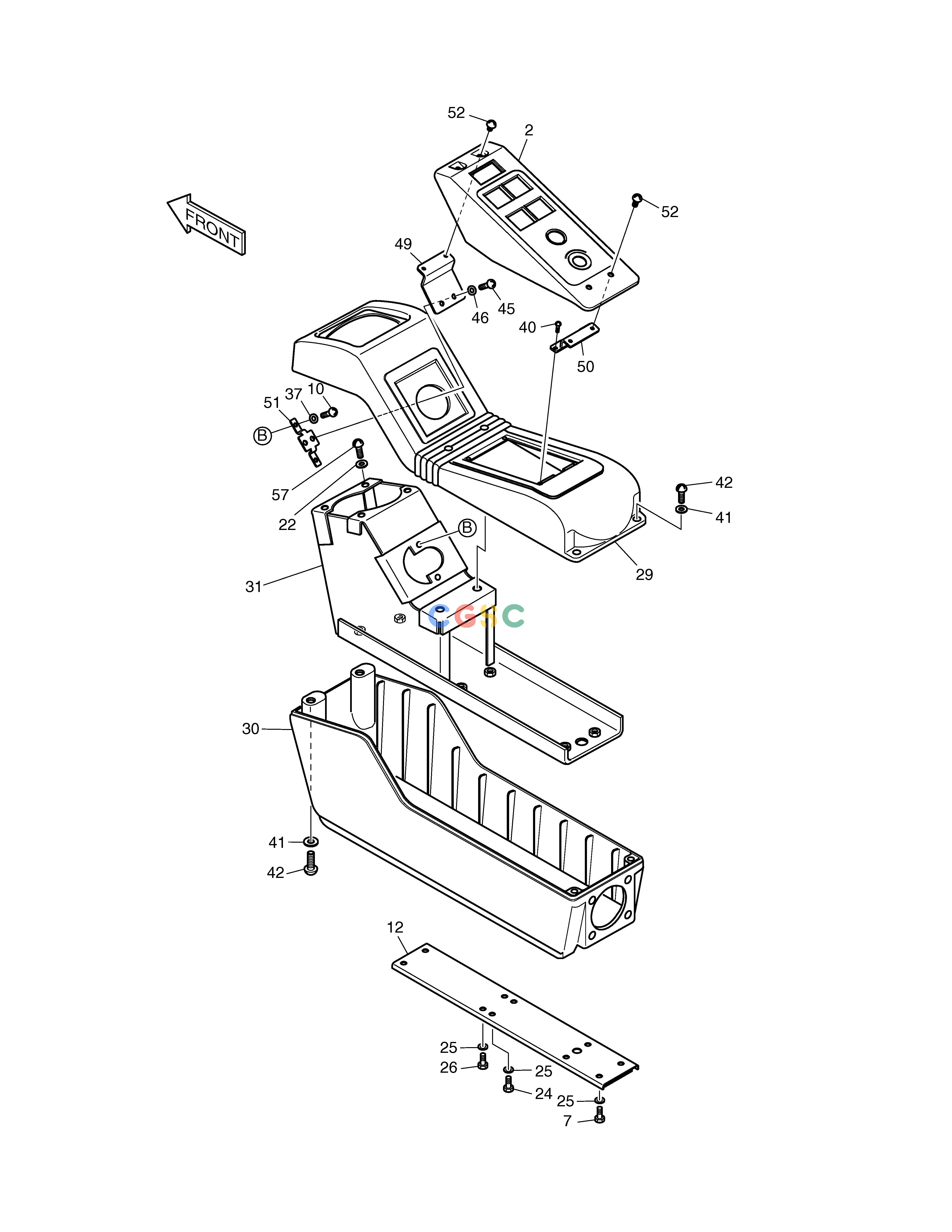 斗山零件查询CONTROL STAND(2)-R.H SOLAR 035 Doosan parts catalog online