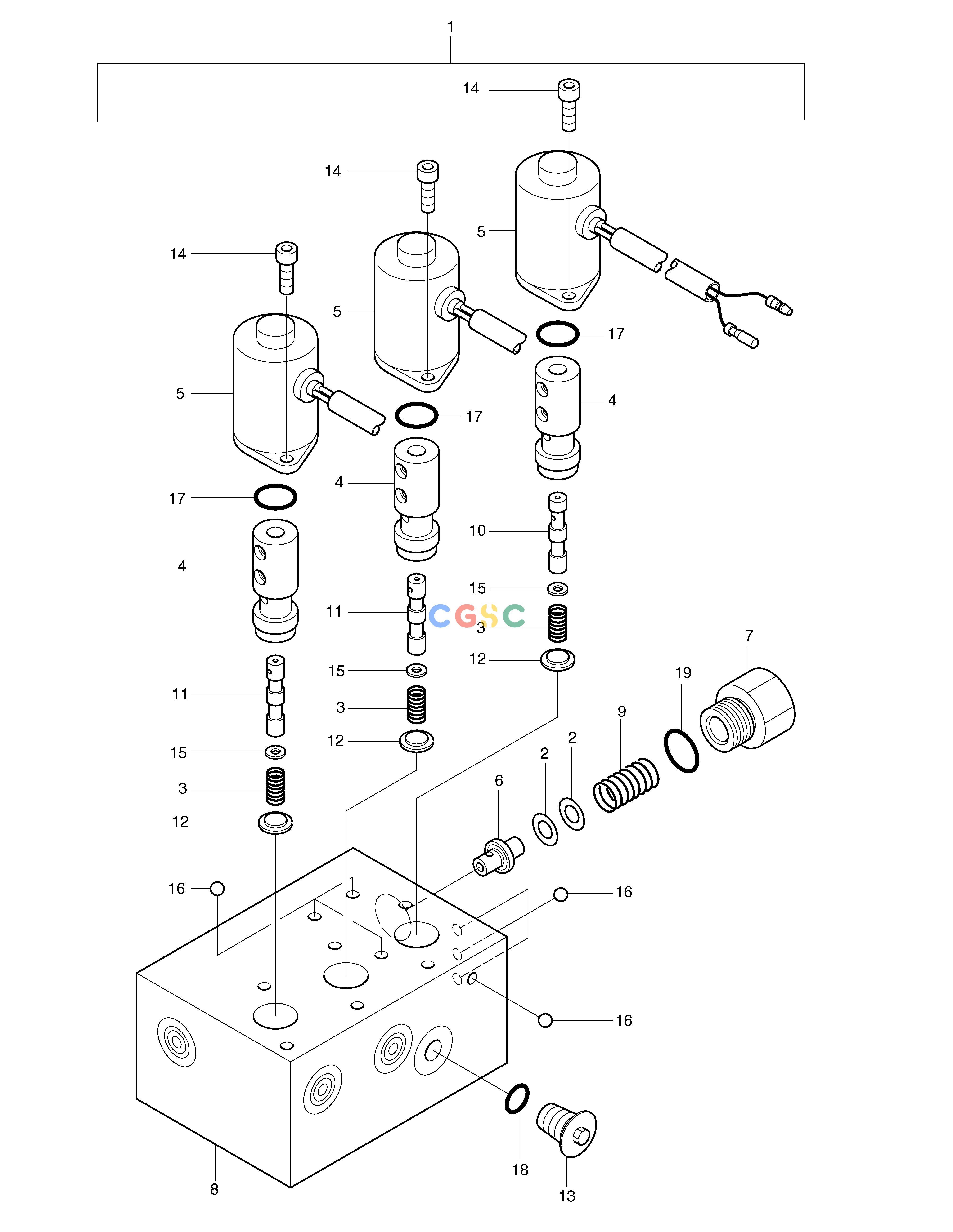 斗山零件查询SOLENOID VALVE SOLAR 035 Doosan parts catalog online