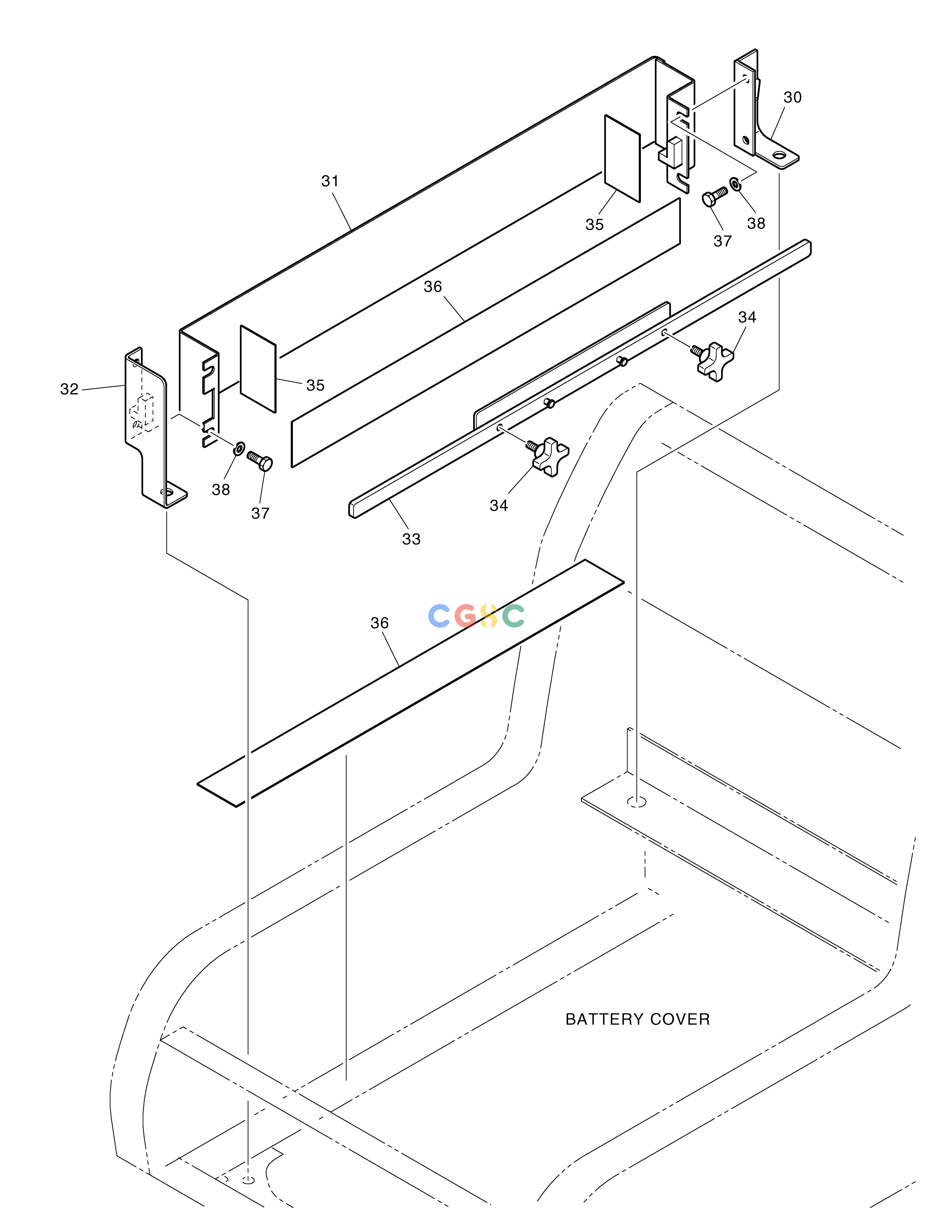 斗山零件查询WINDOW GUARD(2)-U.S.A SOLAR 290LC-V Doosan parts catalog online