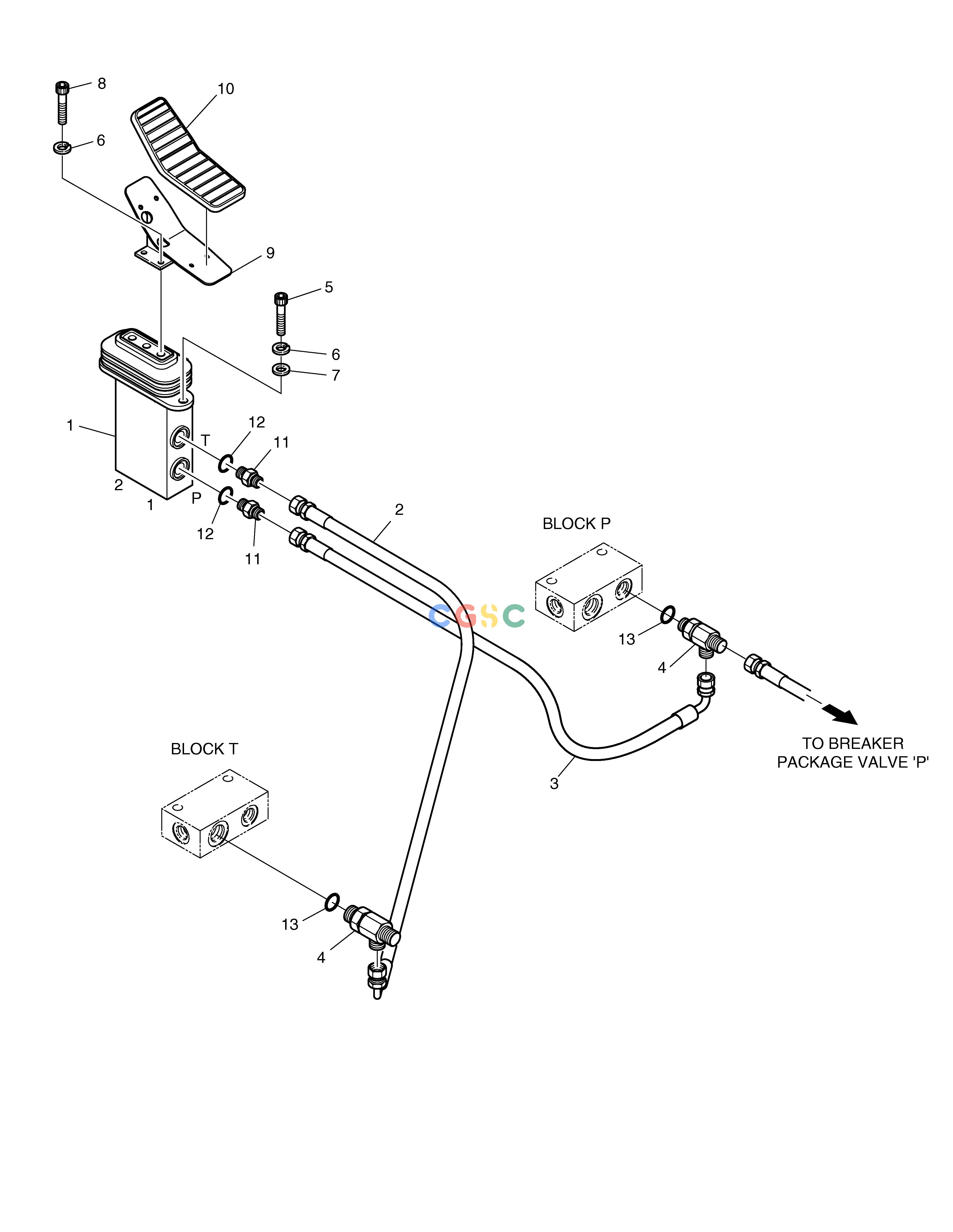 斗山零件查询PEDAL INSTALL-ROTATION & TILTING SOLAR 290LC-V Doosan parts catalog online