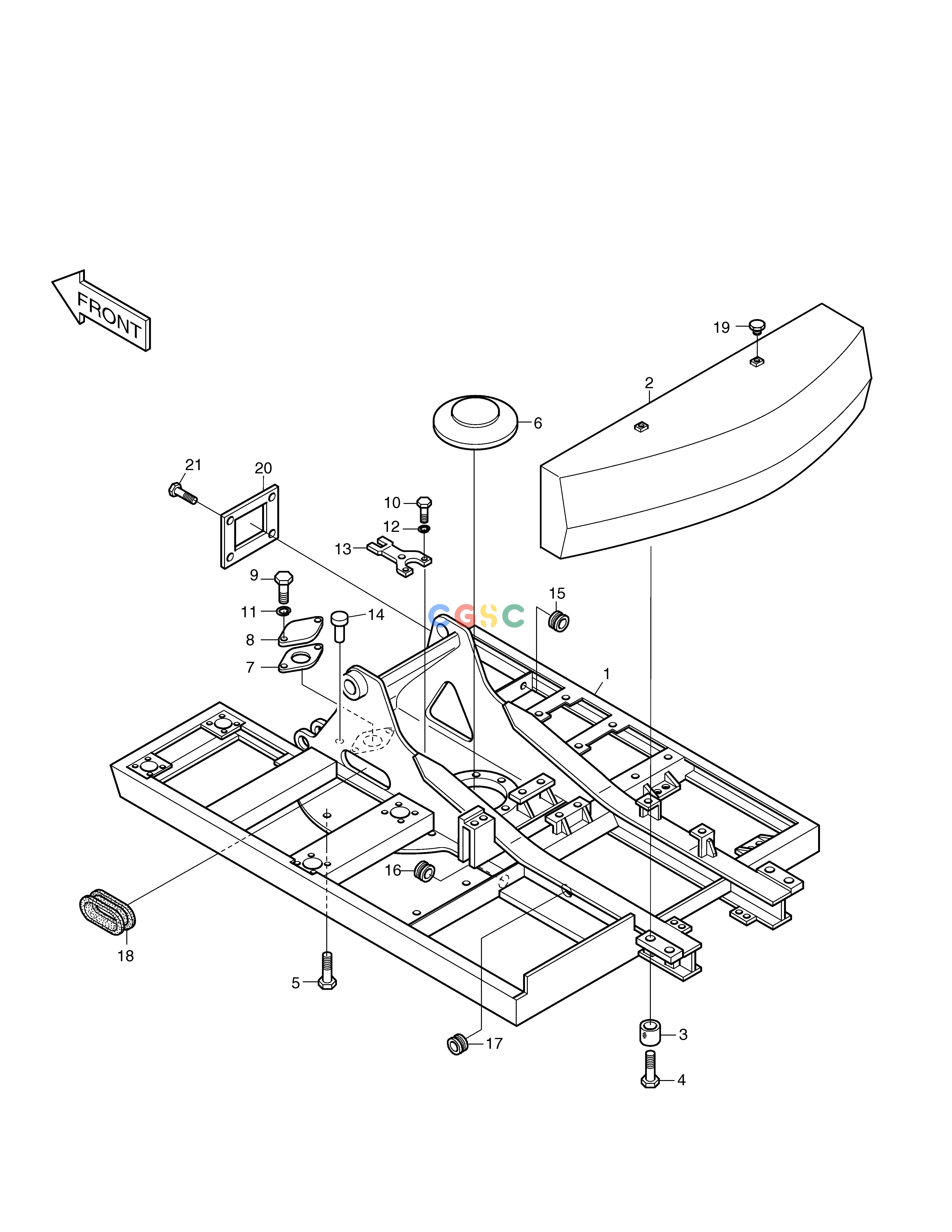 斗山零件查询MAIN FRAME SOLAR 220LC-V Doosan parts catalog online