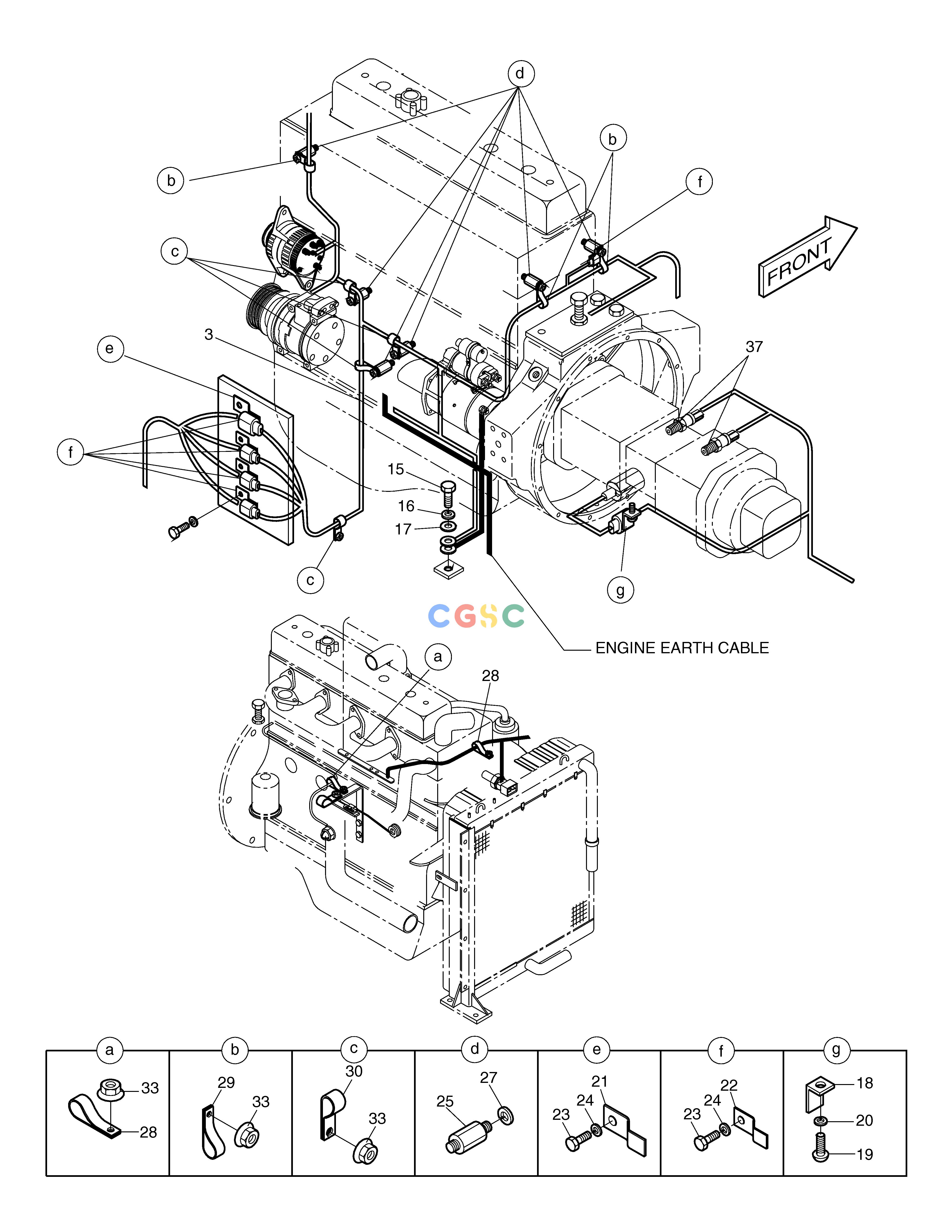 斗山零件查询ELECTRIC WIRING(2)-ENGINE SOLAR 220LC-V Doosan parts catalog online