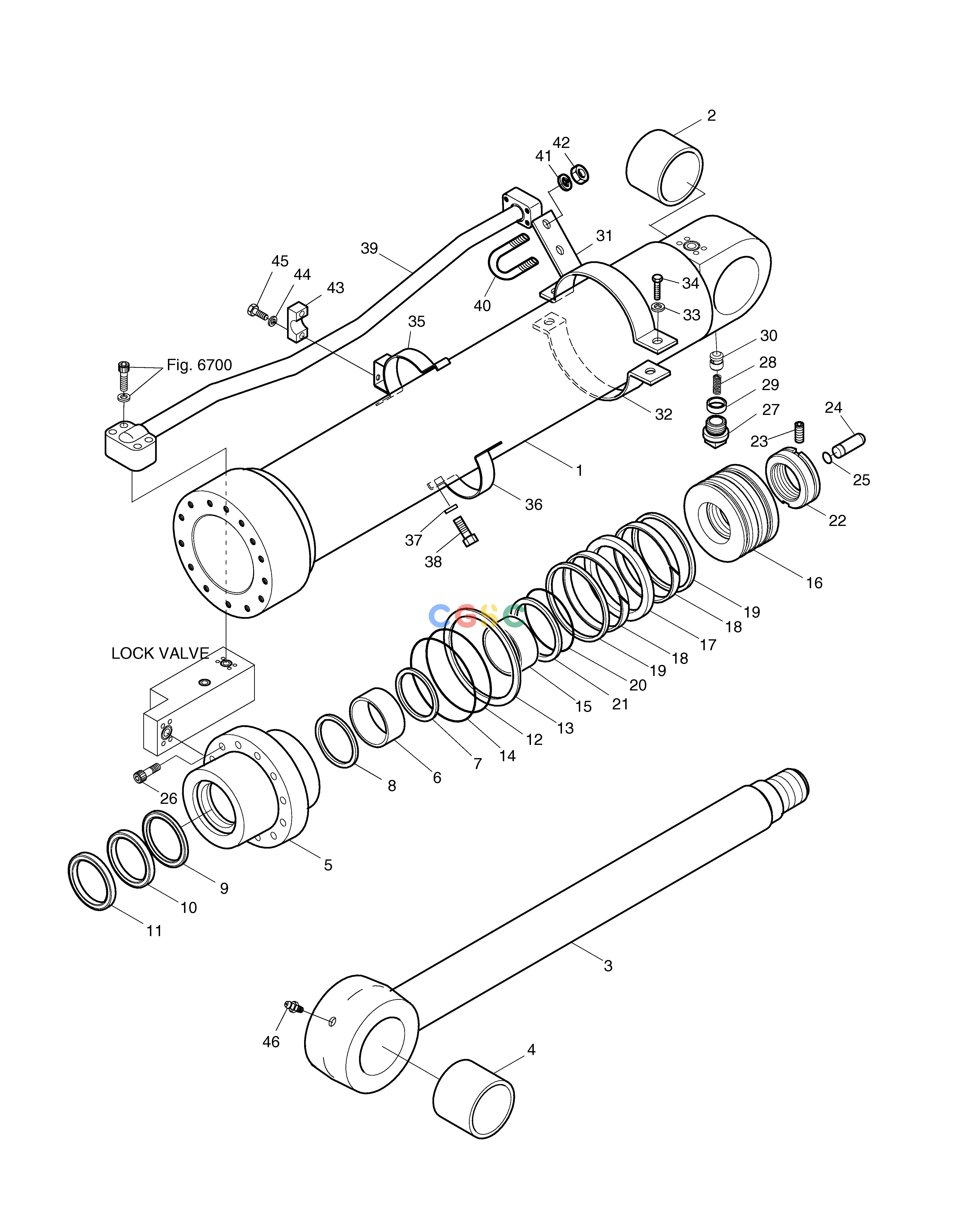 斗山零件查询ARM CYLINDER-LOCK VALVE SOLAR 220LC-V Doosan parts catalog online