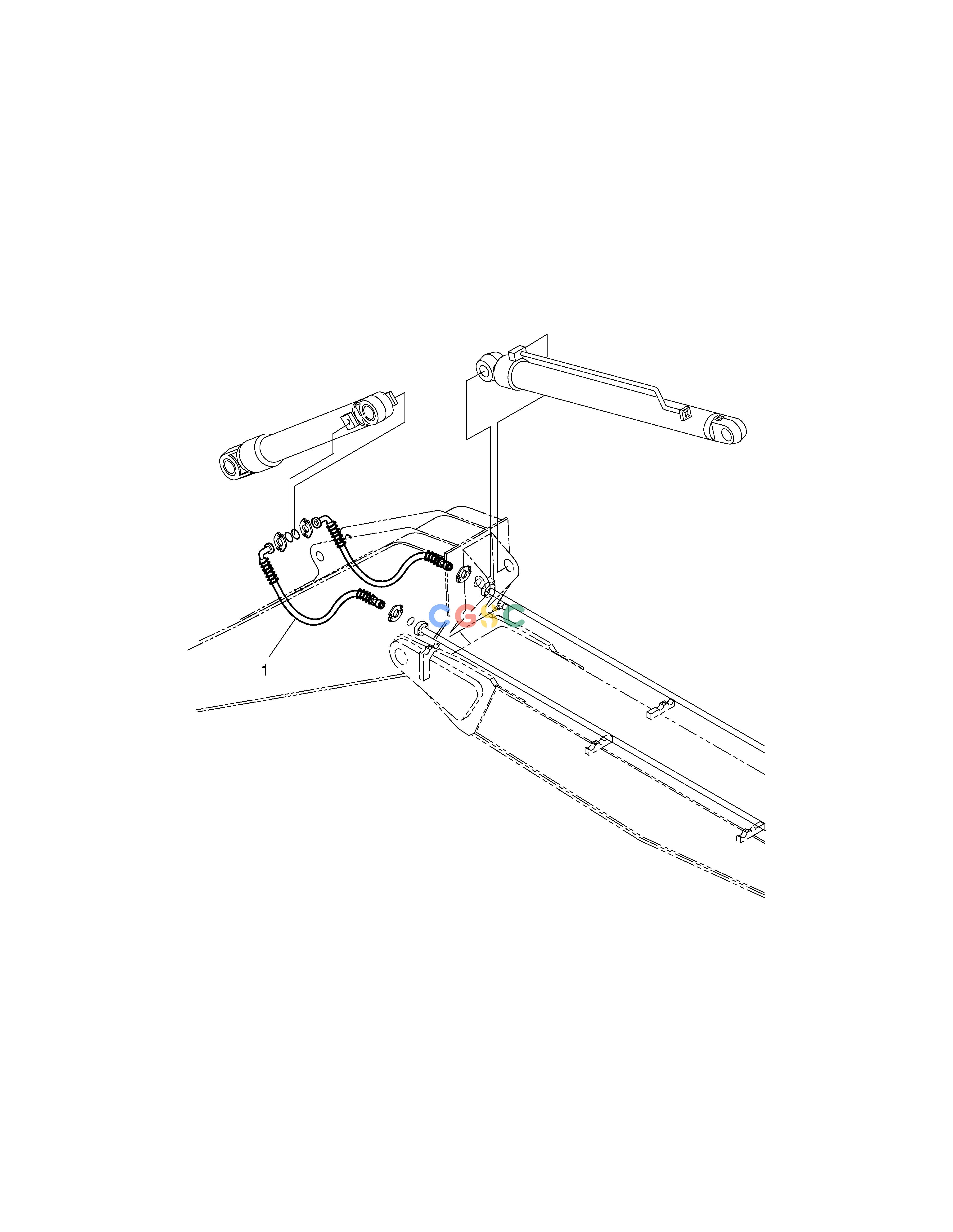 斗山零件查询ARM PIPING-ARM 2.9m(ARTI.BOOM) SOLAR 220LC-V Doosan parts catalog online