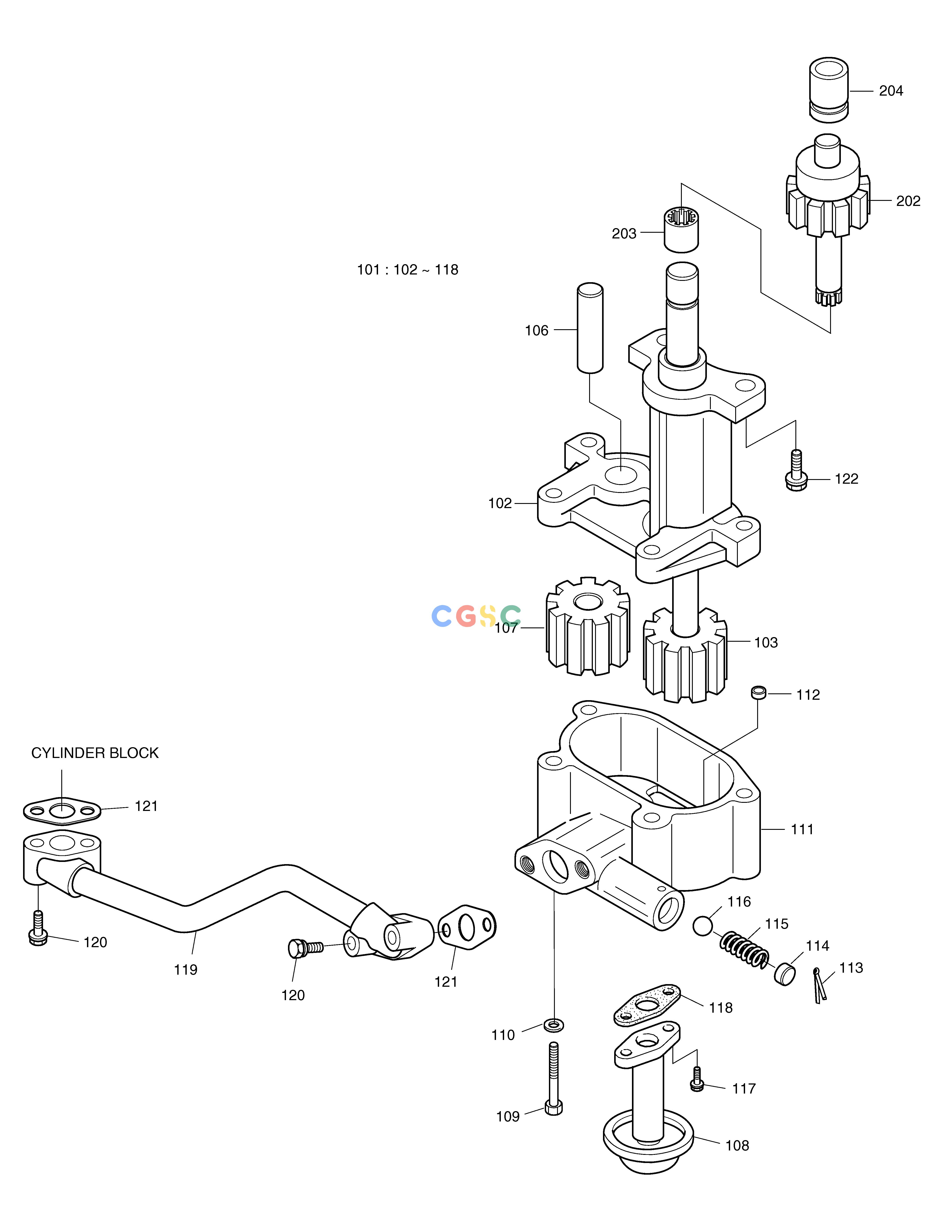 斗山零件查询OIL PUMP SOLAR 130W-V(2) Doosan parts catalog online