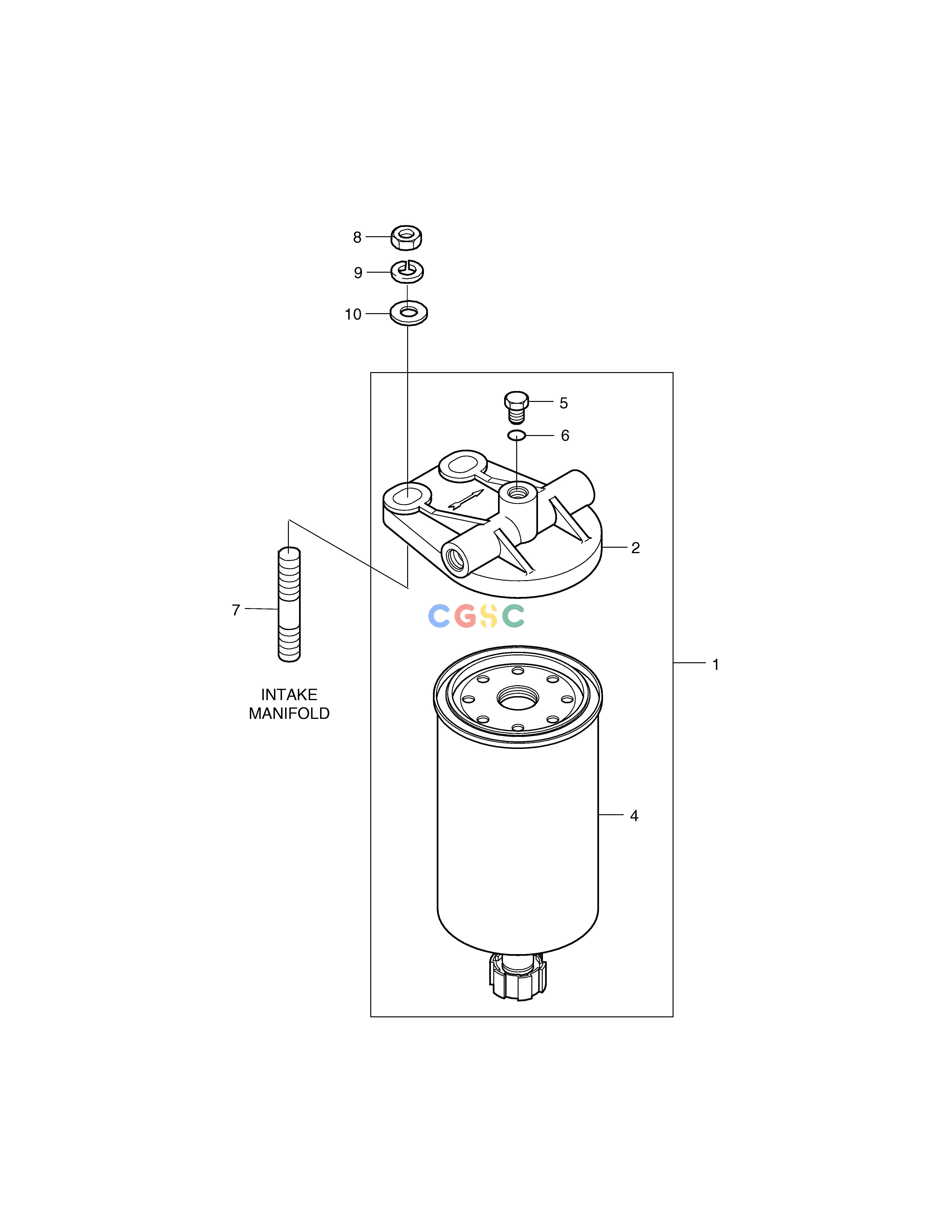 斗山零件查询FUEL FILTER SOLAR 130W-V(2) Doosan parts catalog online