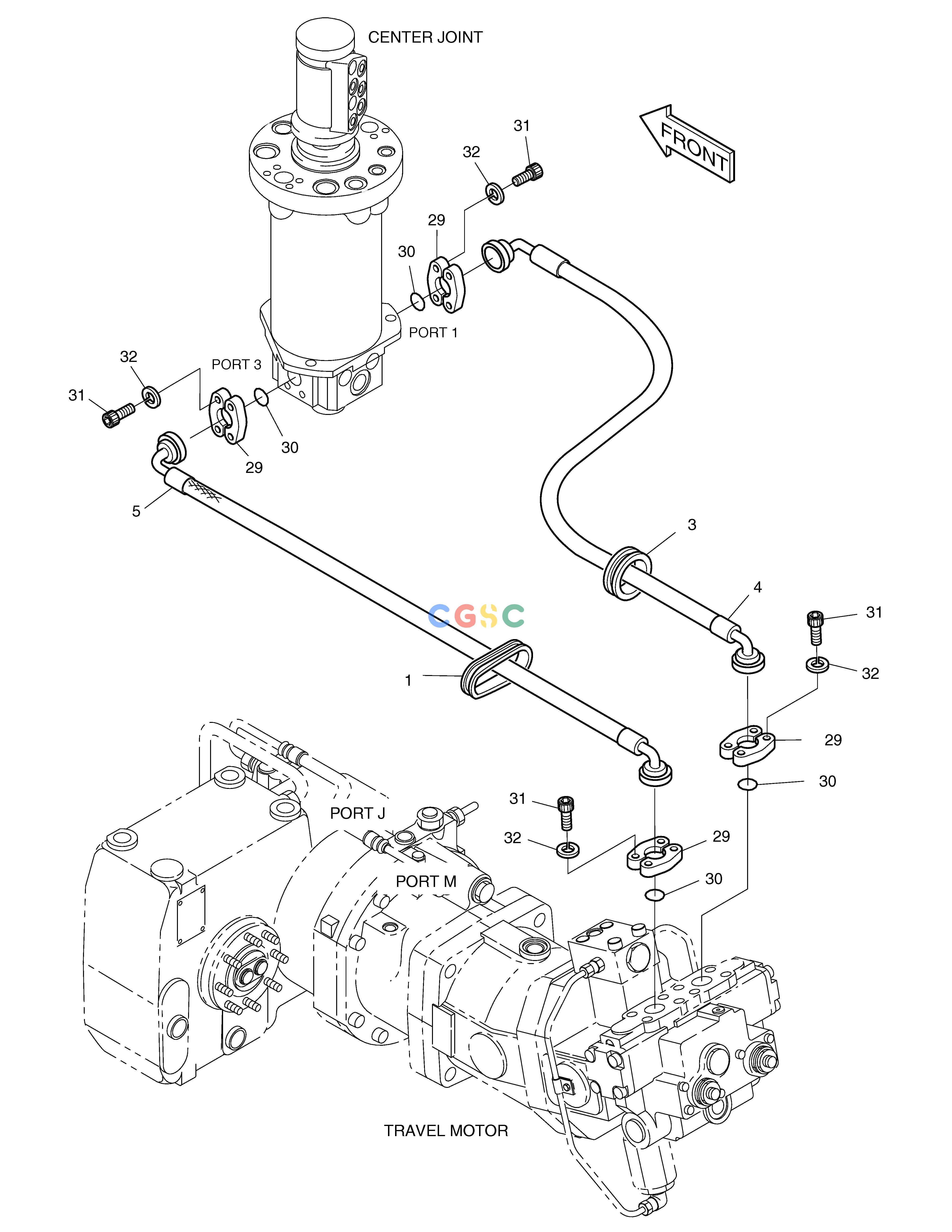 斗山零件查询PROPELLING PIPING(1)-REMOTE T/M SOLAR 130W-V(2) Doosan parts catalog online
