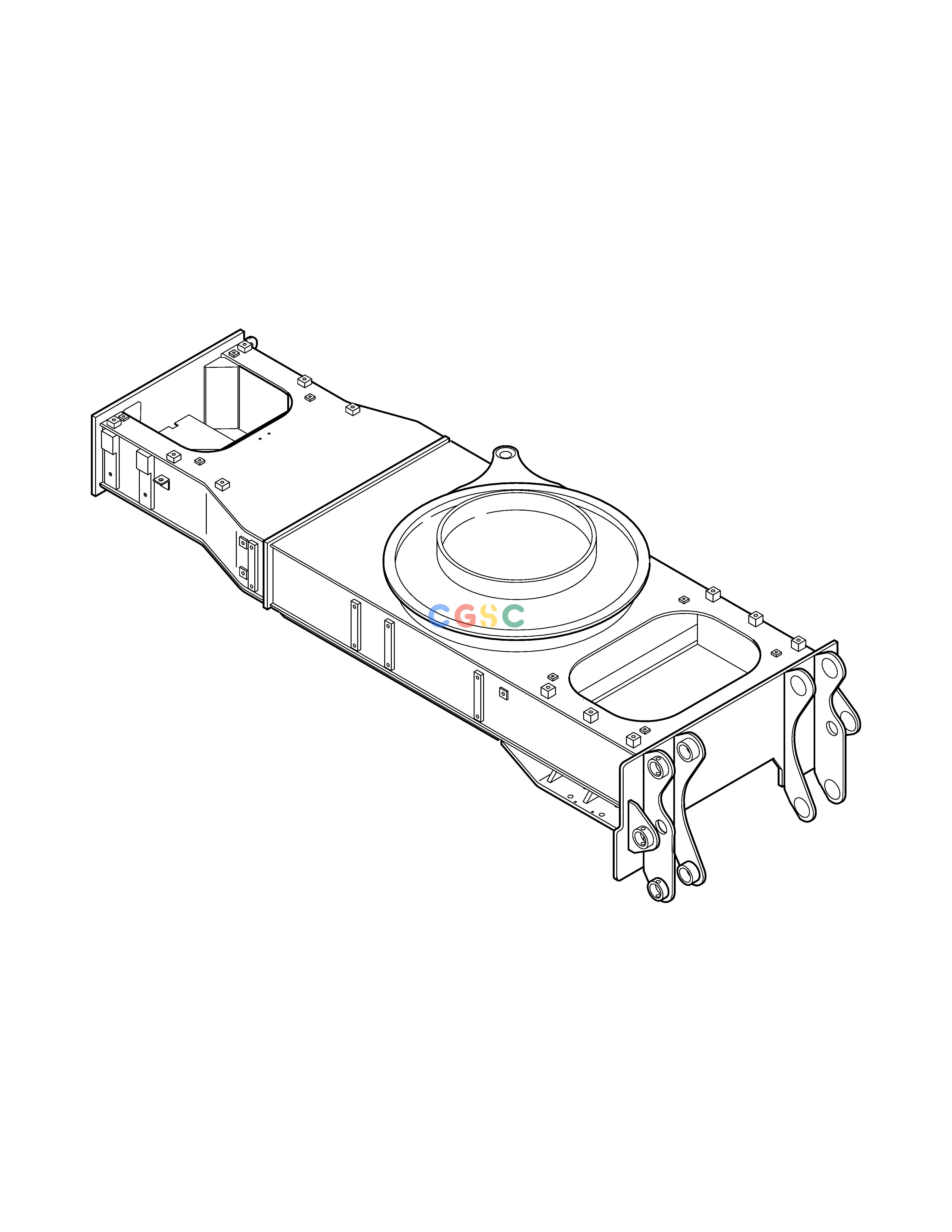 斗山零件查询CHASSIS FRAME SOLAR 130W-V(2) Doosan parts catalog online