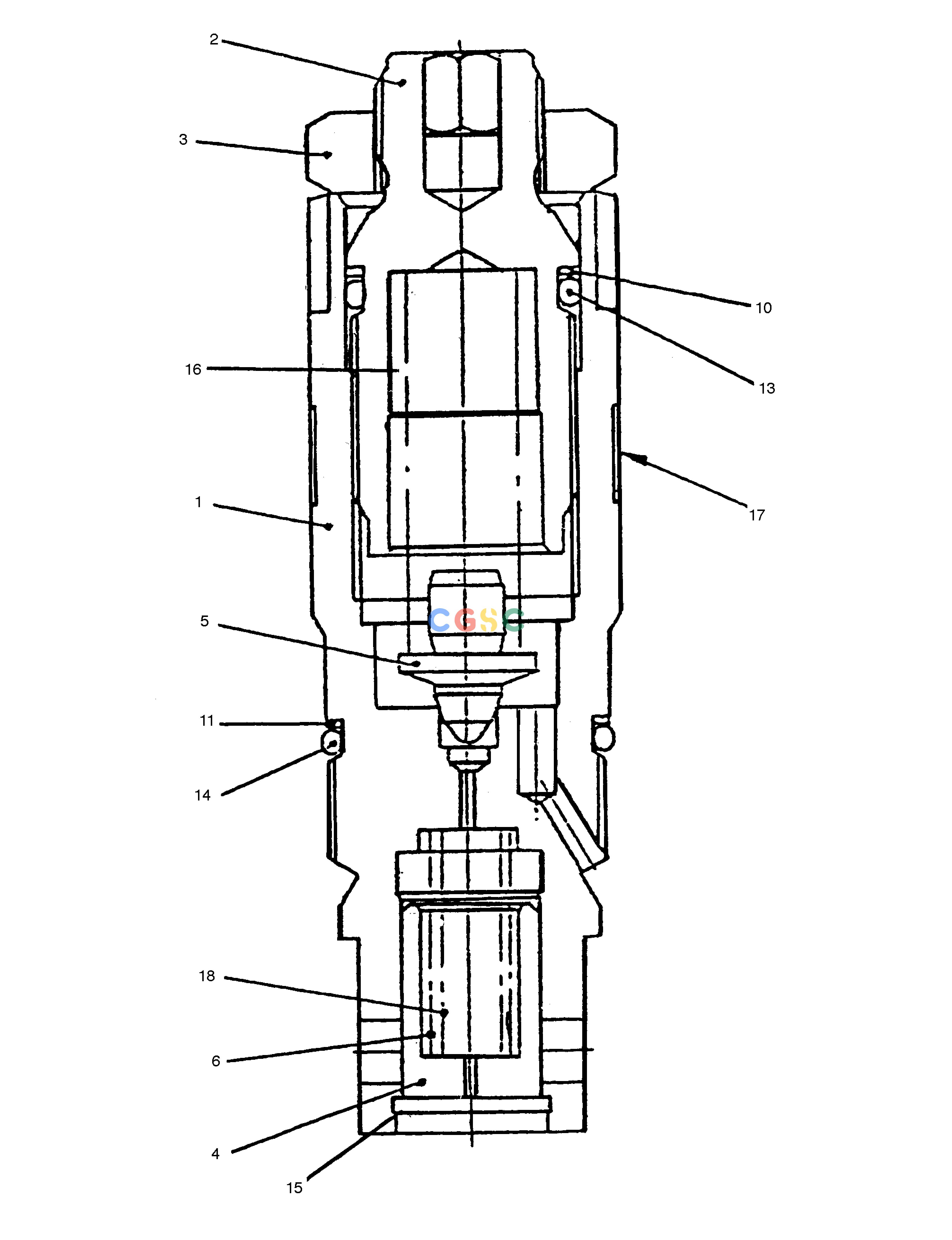 斗山零件查询RELIEF VALVE SOLAR 130W-V(2) Doosan parts catalog online