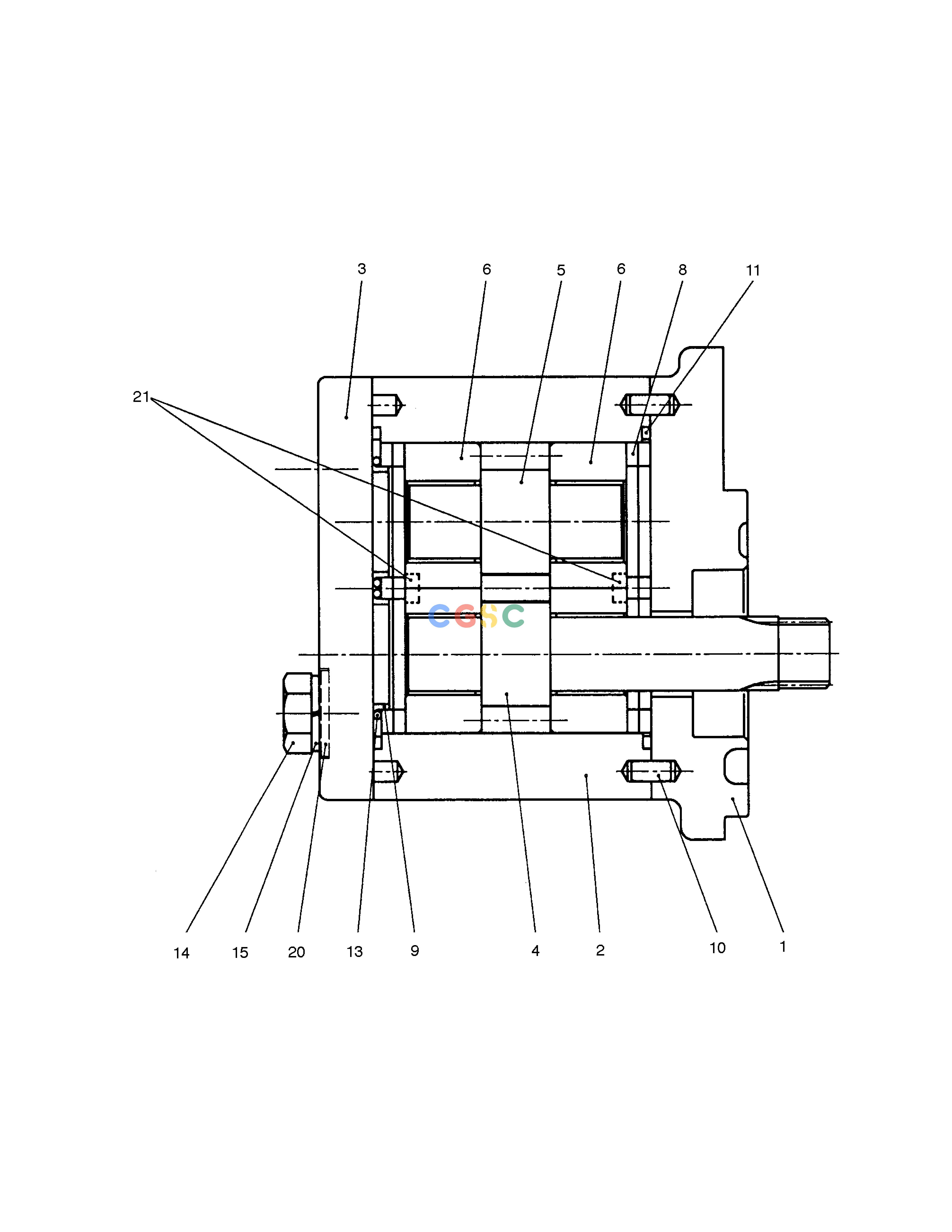 斗山零件查询BRAKE PUMP(1) SOLAR 130W-V(2) Doosan parts catalog online