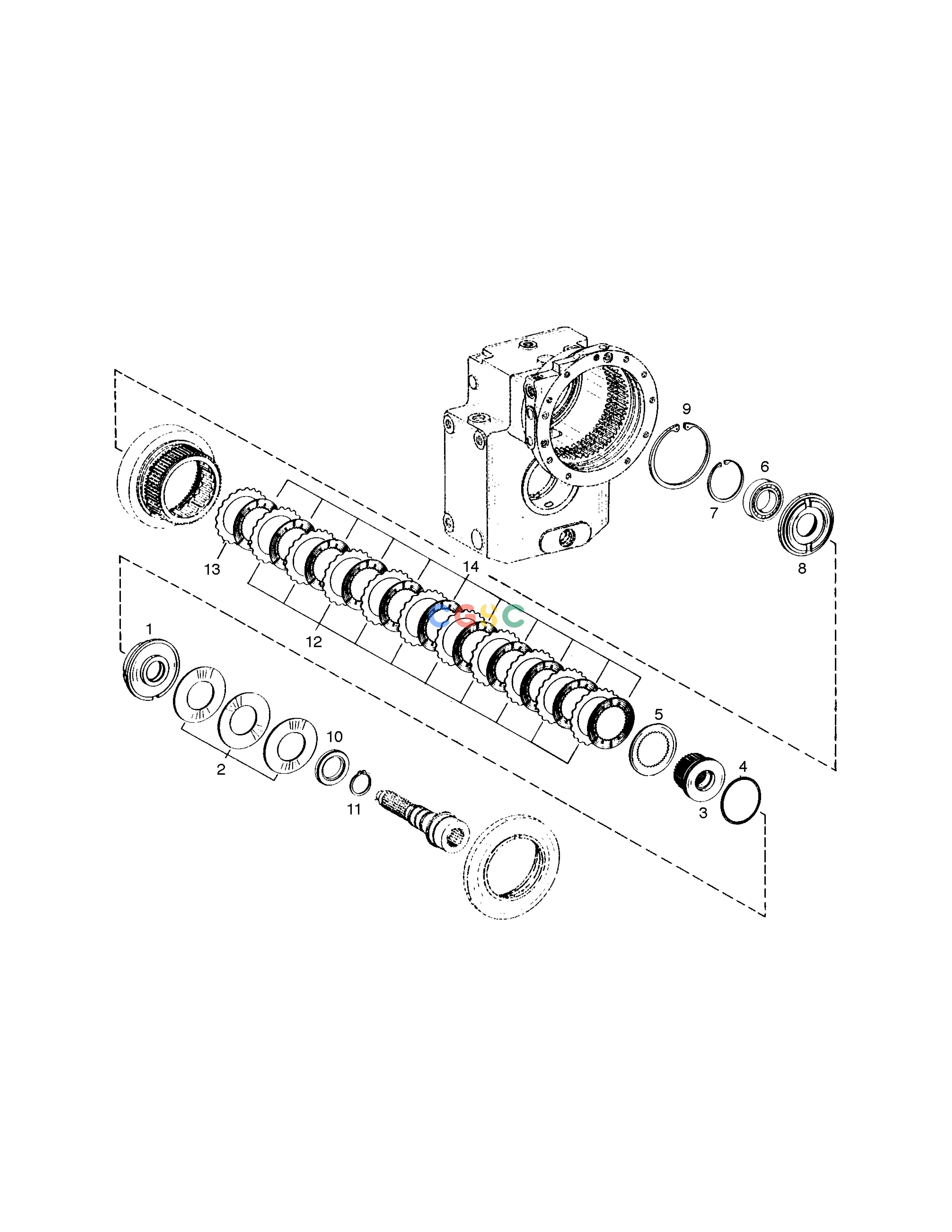 斗山零件查询COUPLING-TRANSMISSION SOLAR 130W-V(2) Doosan parts catalog online