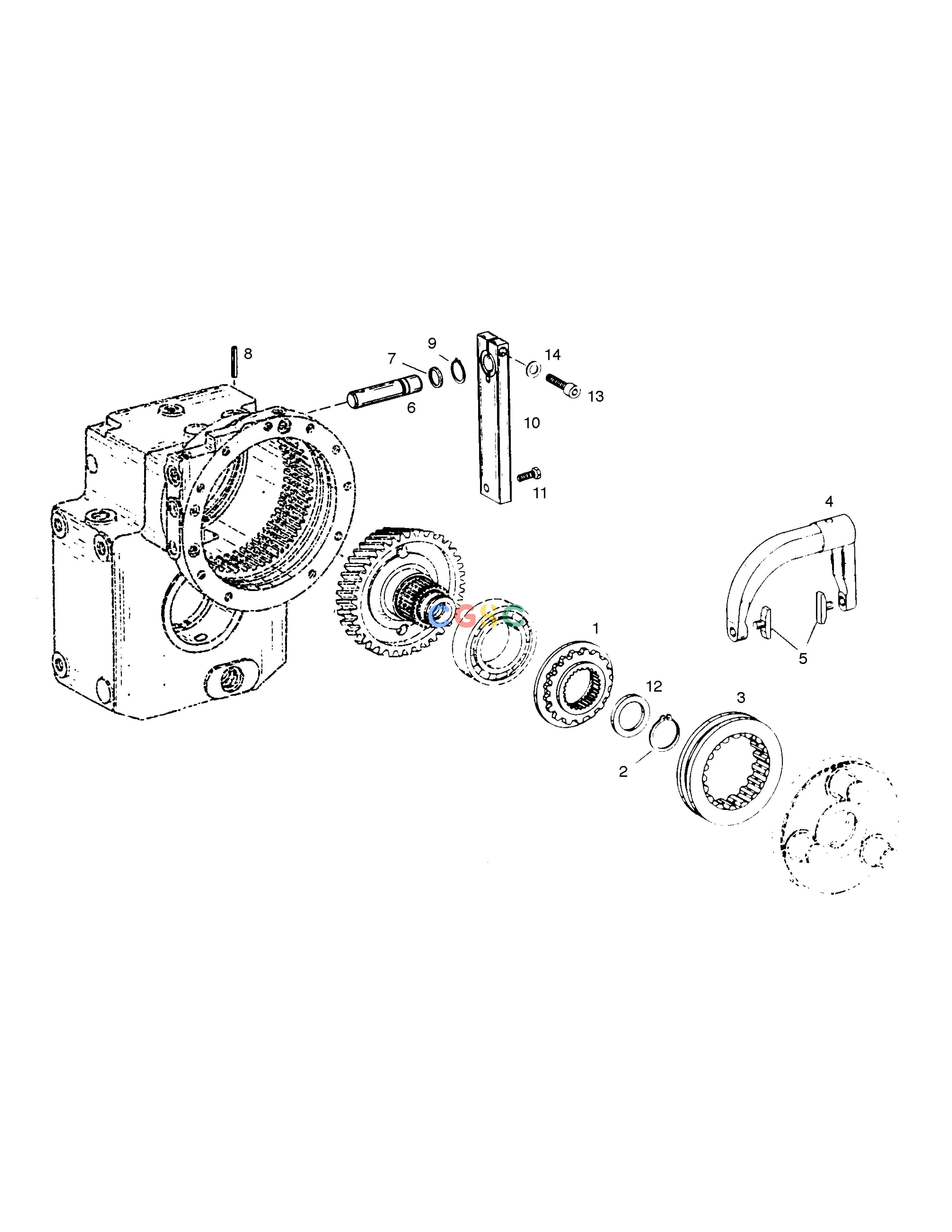斗山零件查询DISCONNECTION DEVICE-TRANSMISSION SOLAR 130W-V(2) Doosan parts catalog online